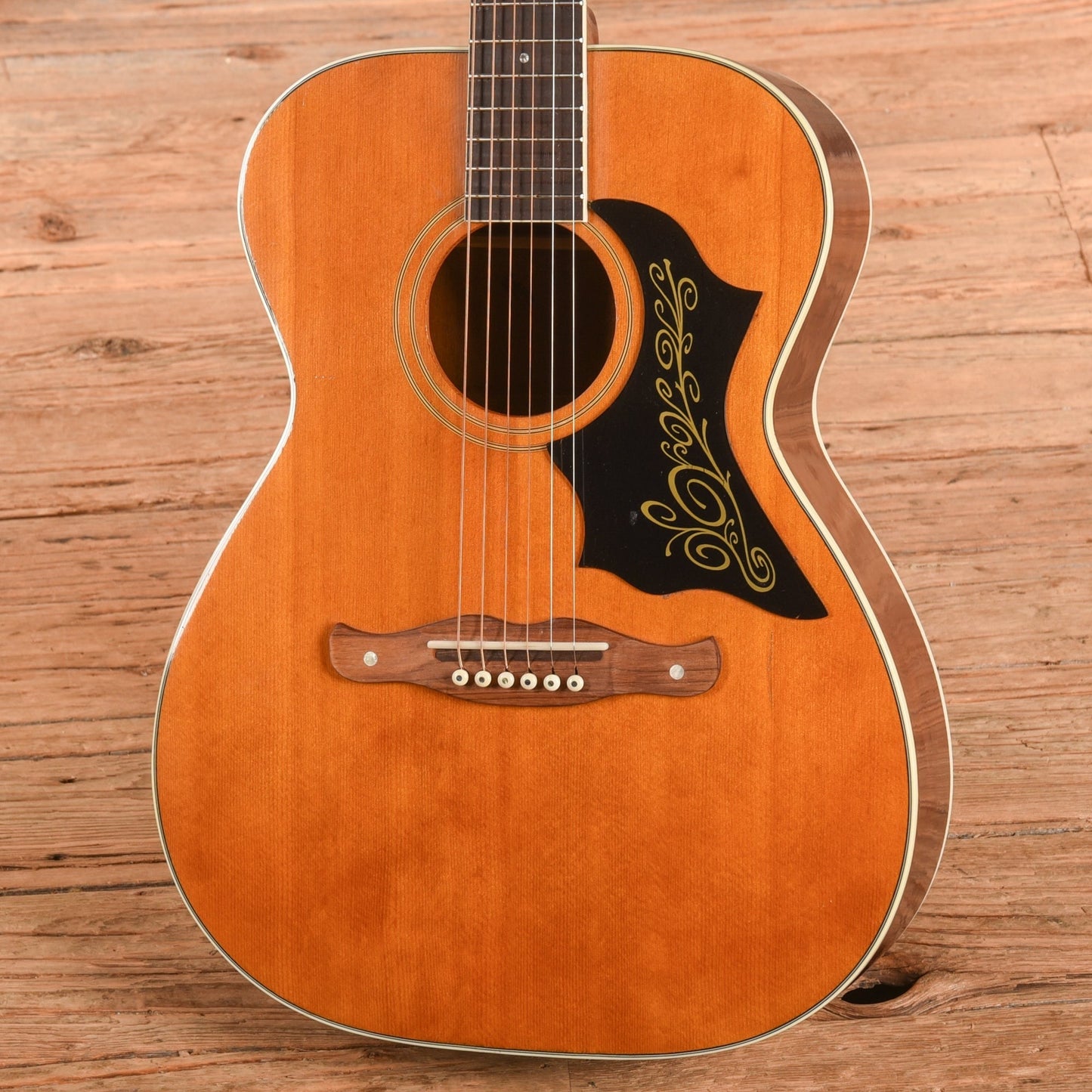 Harmony H-161 X-Brace Conversion Natural 1969