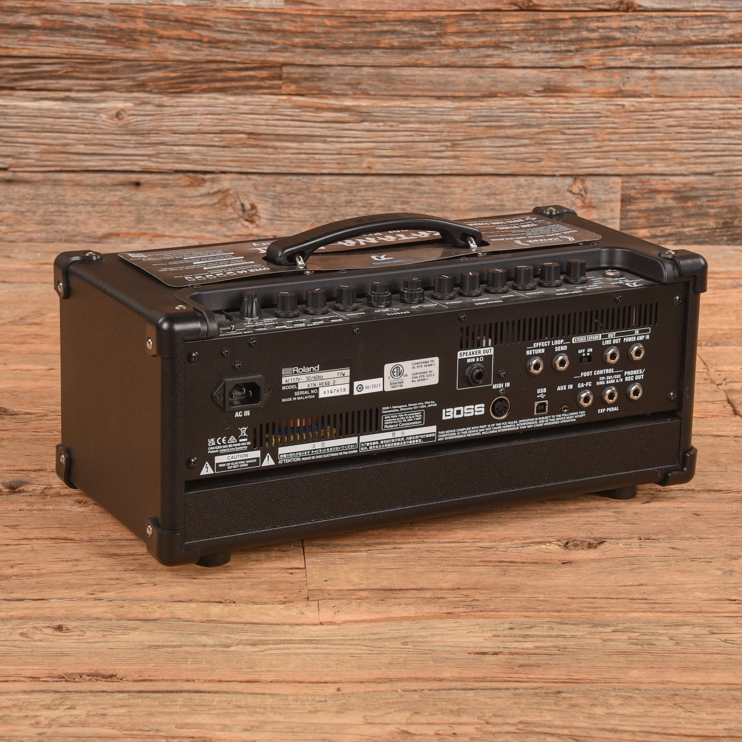 Boss Katana Artist Head Gen 3 100-Watt Digital Modeling Guitar Amp Head