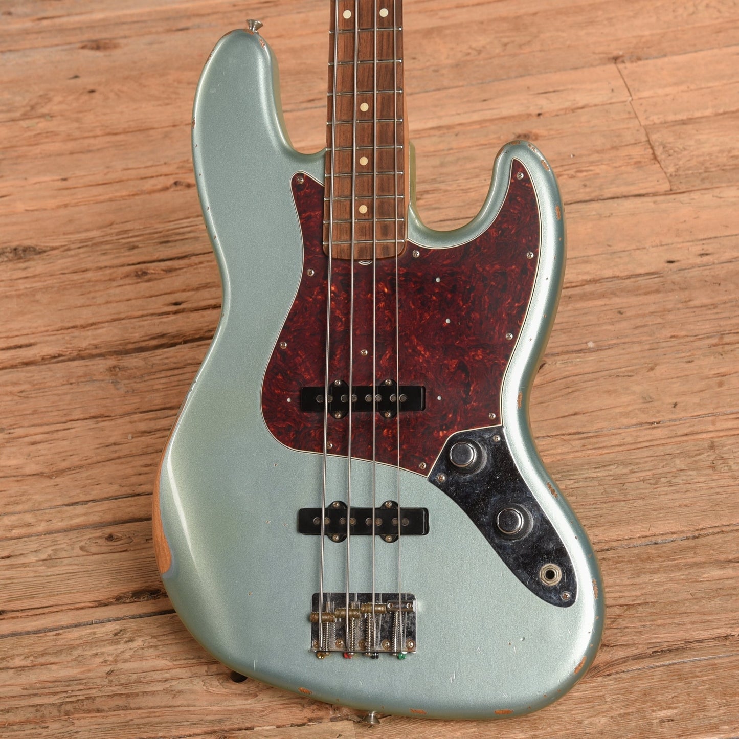 Fender 60th Anniversary Road Worn '60s Jazz Bass Firemist Silver 2020