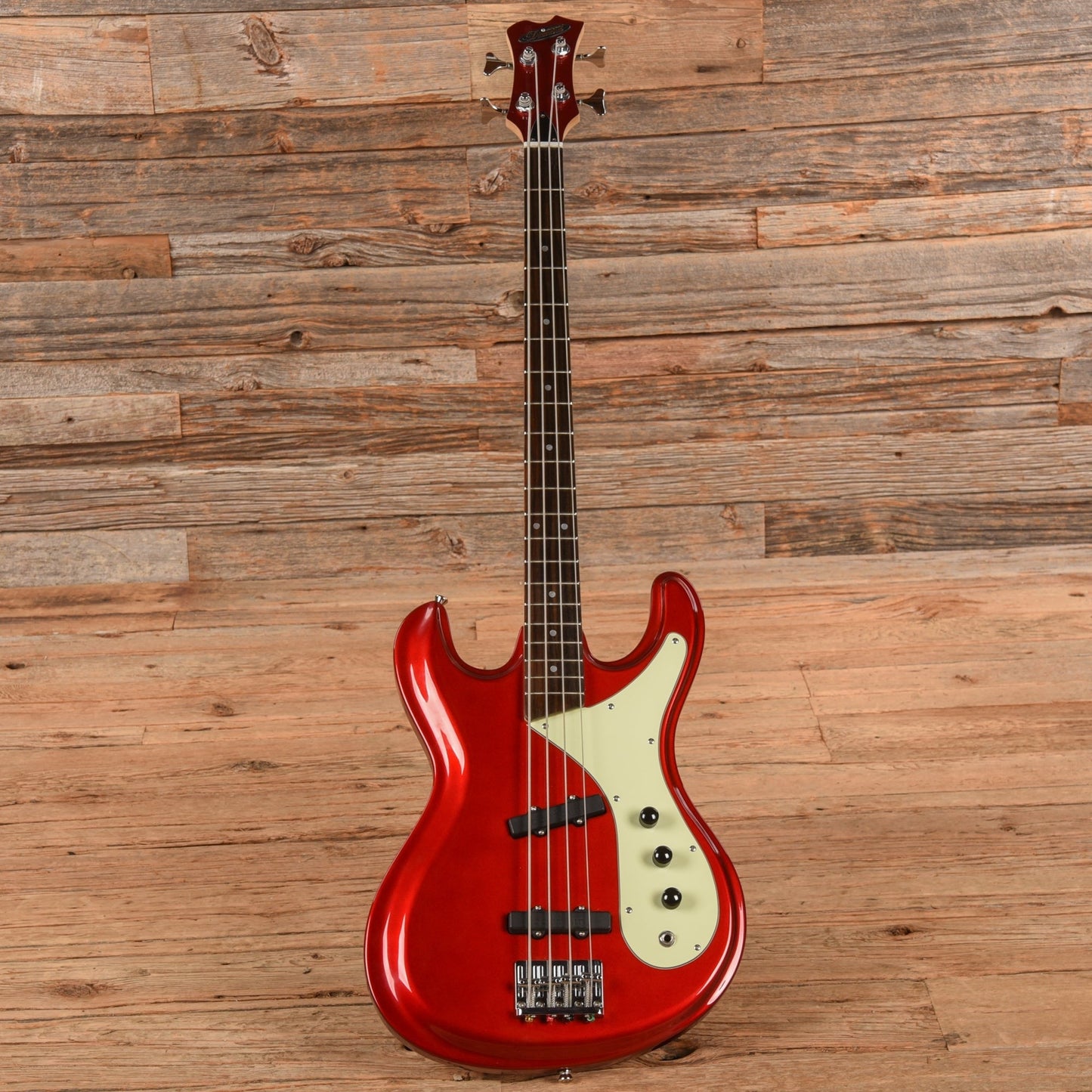 Aria DMB-380 Diamond Bass Candy Apple Red