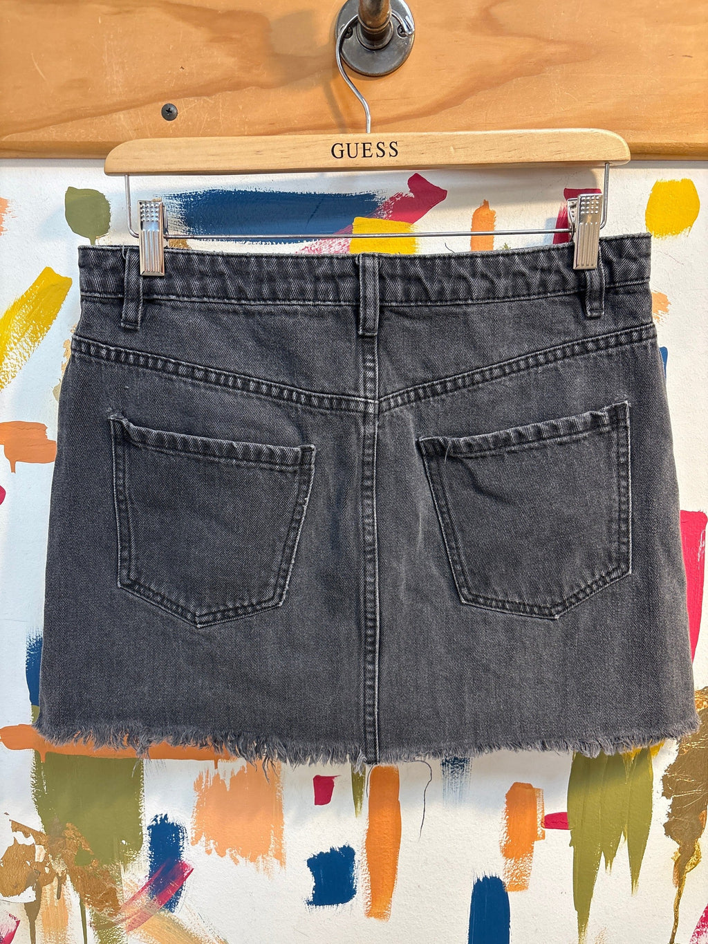 We the Free People Denim Skirt, 29 (8)