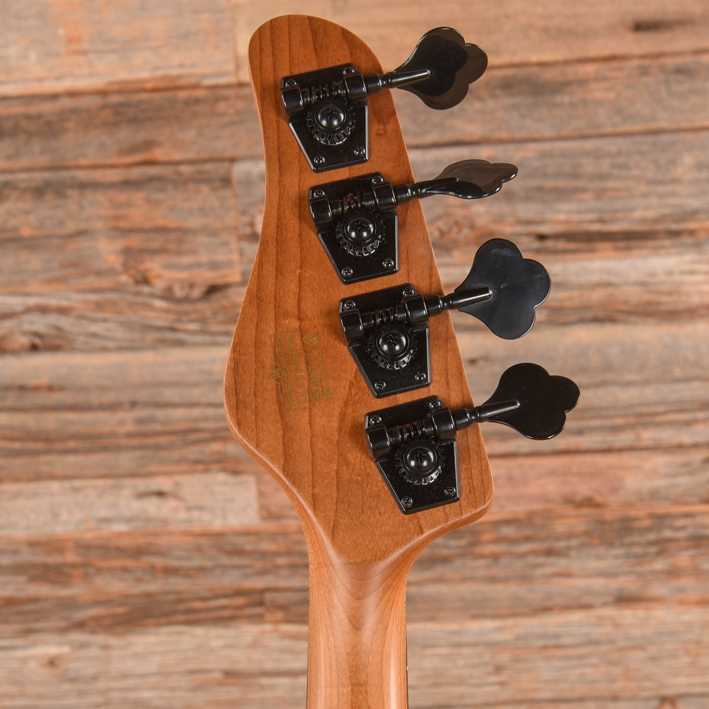 Schecter Model-T 4 Exotic Black Limba 2023