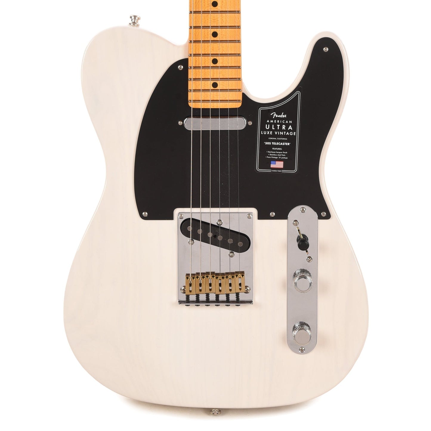 Fender American Ultra Luxe Vintage '50s Telecaster White Blonde