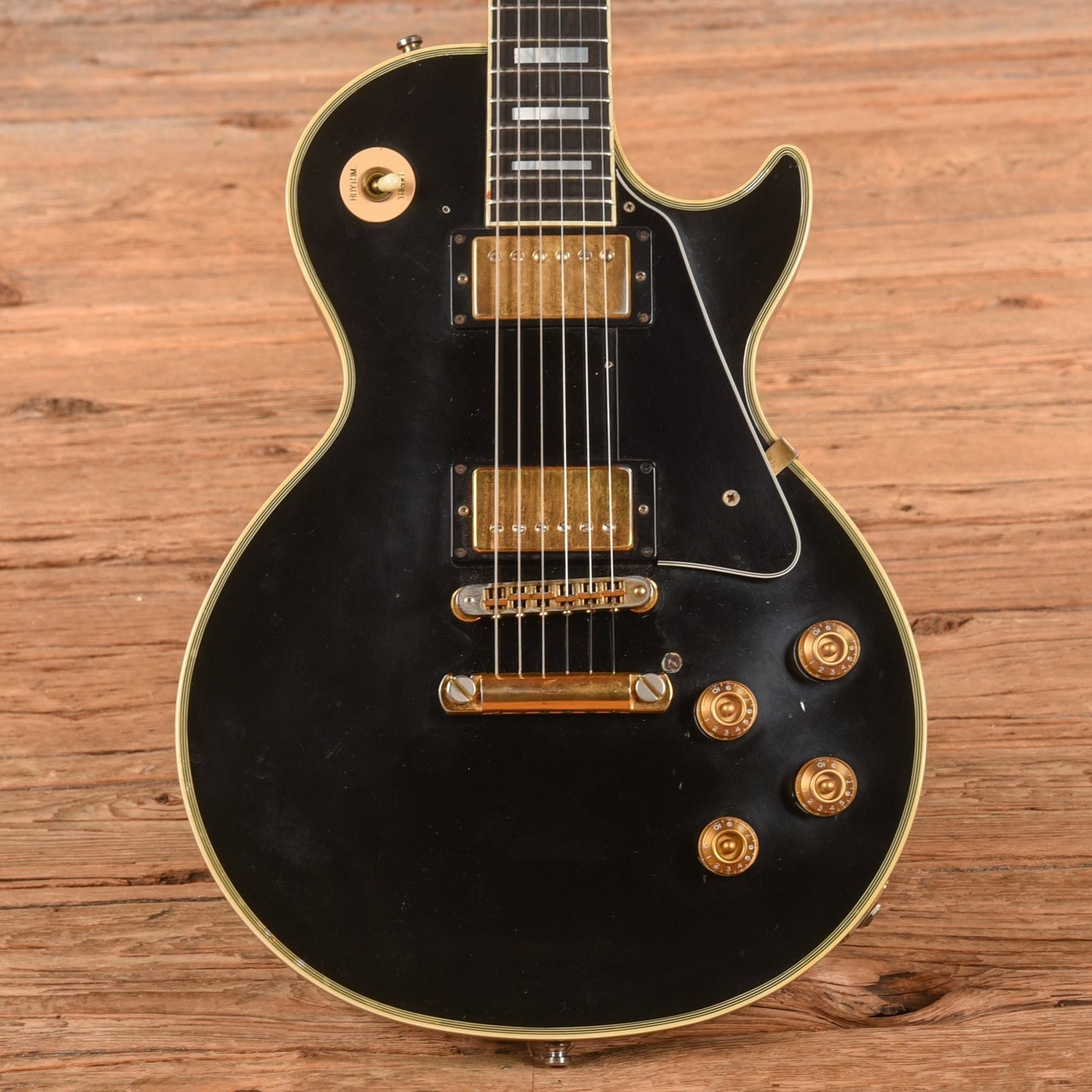 Gibson Les Paul Custom Ebony Refin 1990