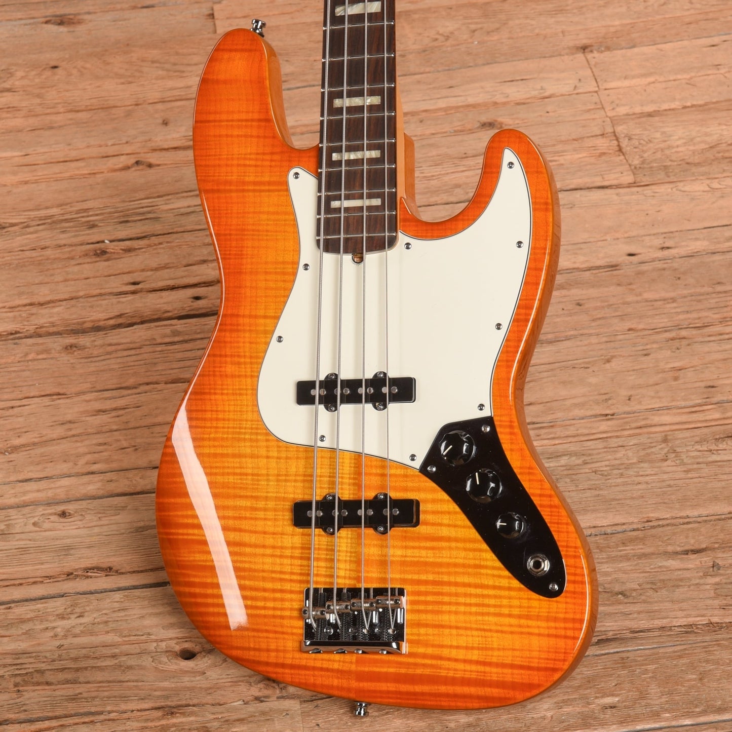 Fender American Select Jazz Bass Amber Burst 2011