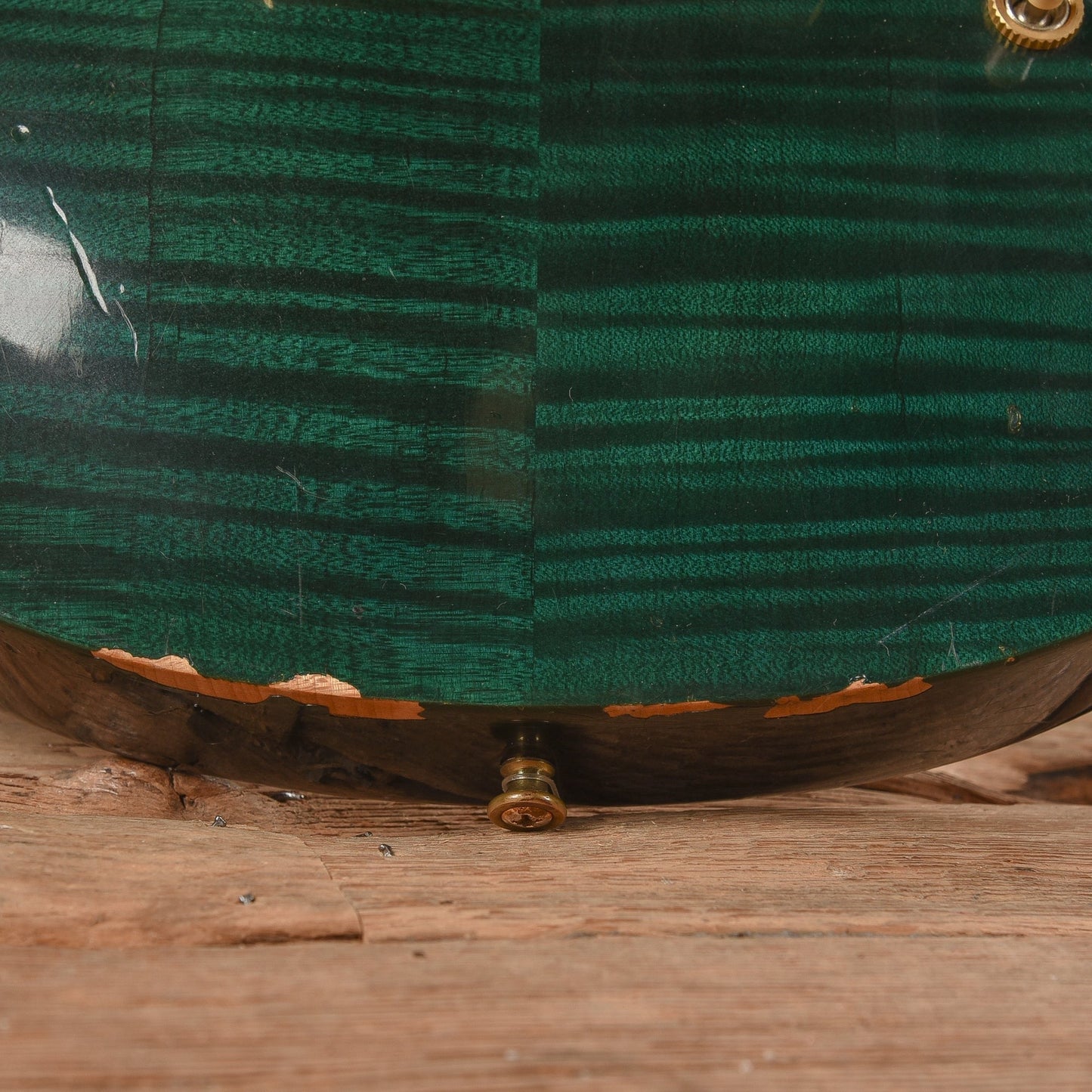 Gibson Les Paul Standard Double Cutaway Green Jalapeño 1998