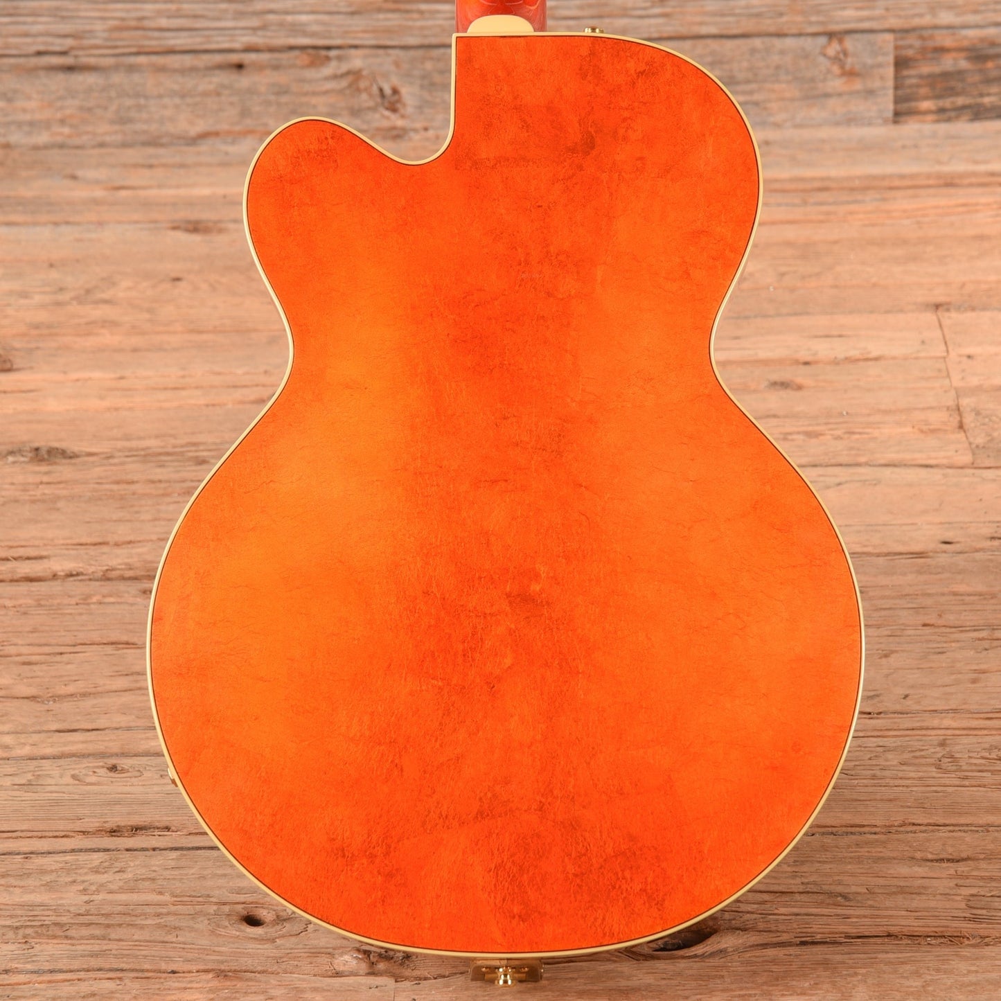 Gretsch Custom Shop Stephen Stern Masterbuilt G6120CST 125th Anniversary Gold Leaf Orange 2008 - Zac Brown
