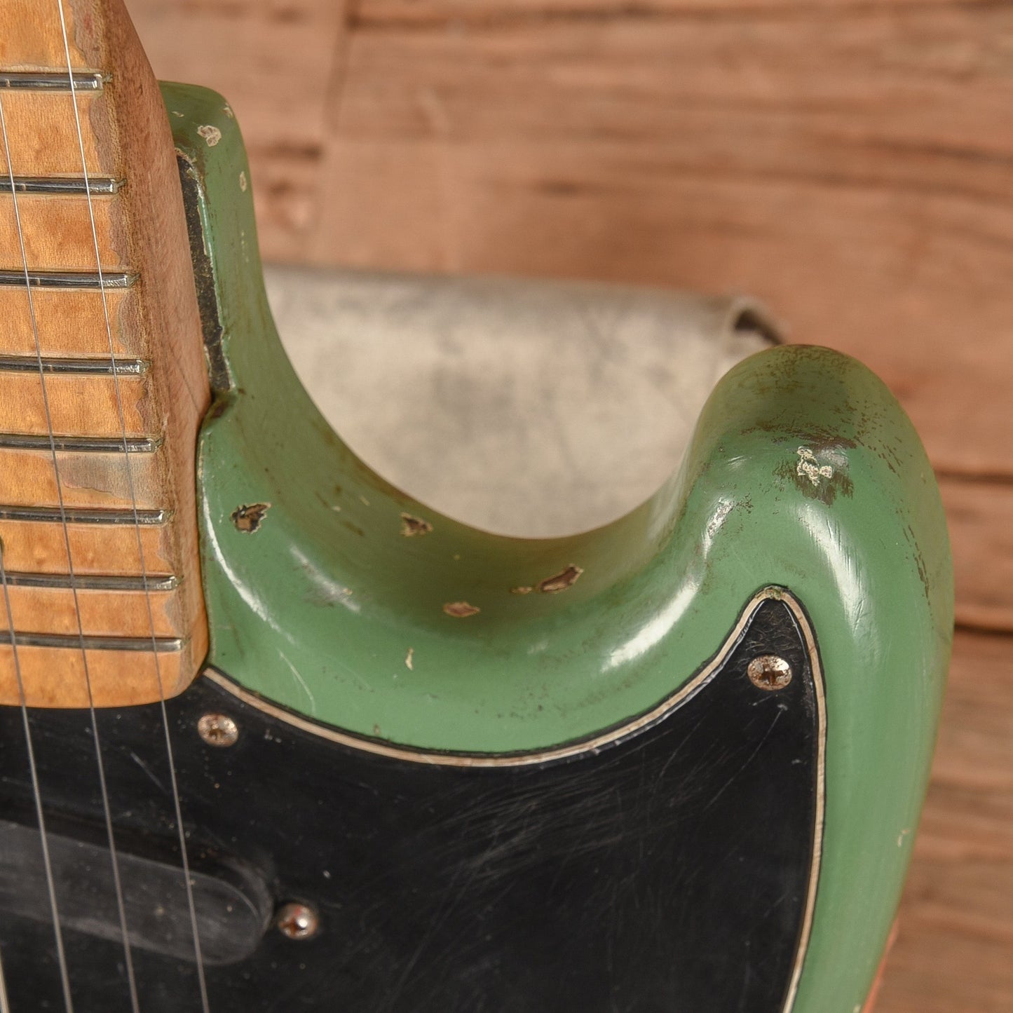Fender Mustang Green Refin 1977