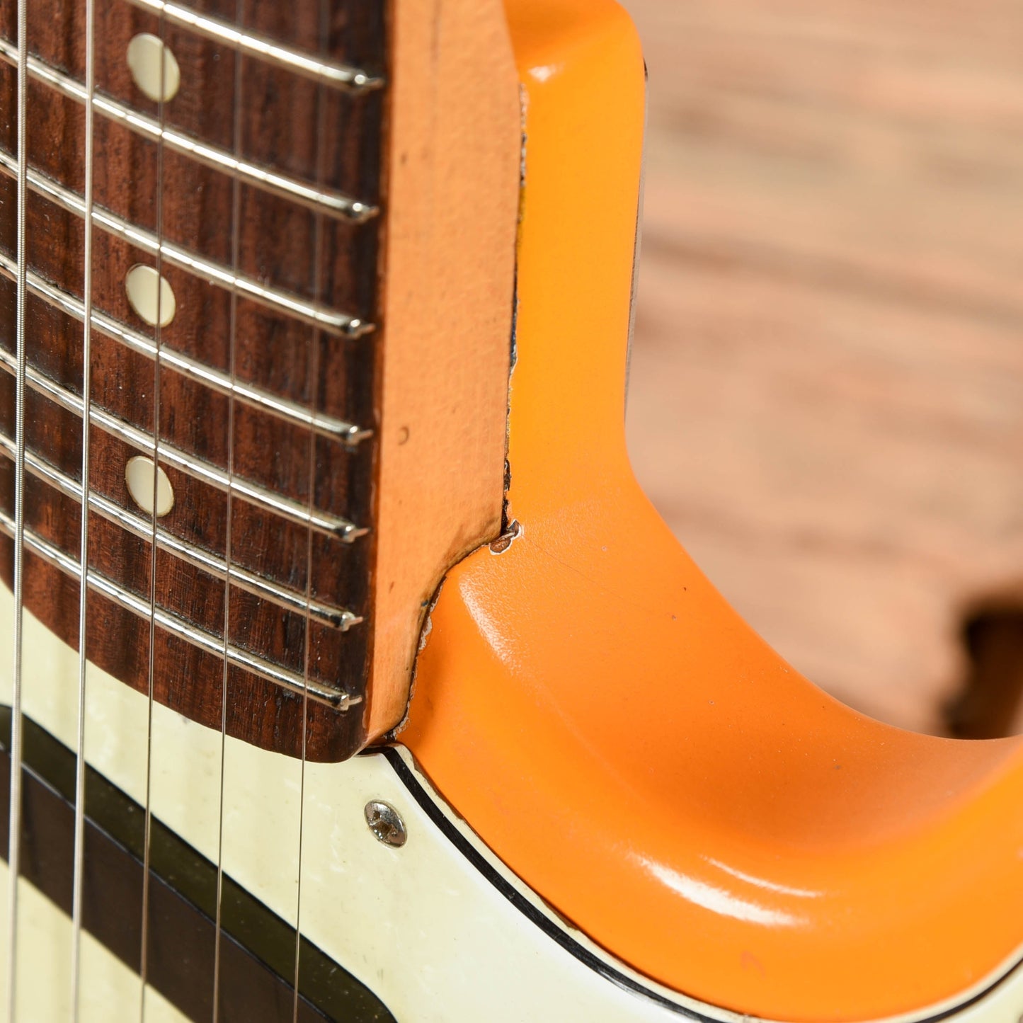 Fender Mustang Competition Orange Refin 1968