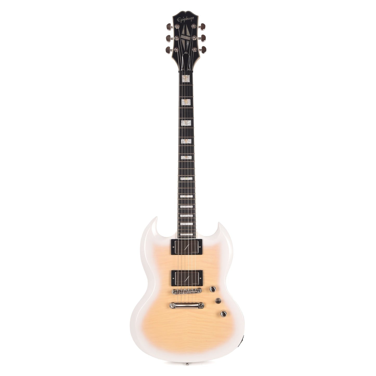 Epiphone Original SG Prophecy Aged White Tiger Burst