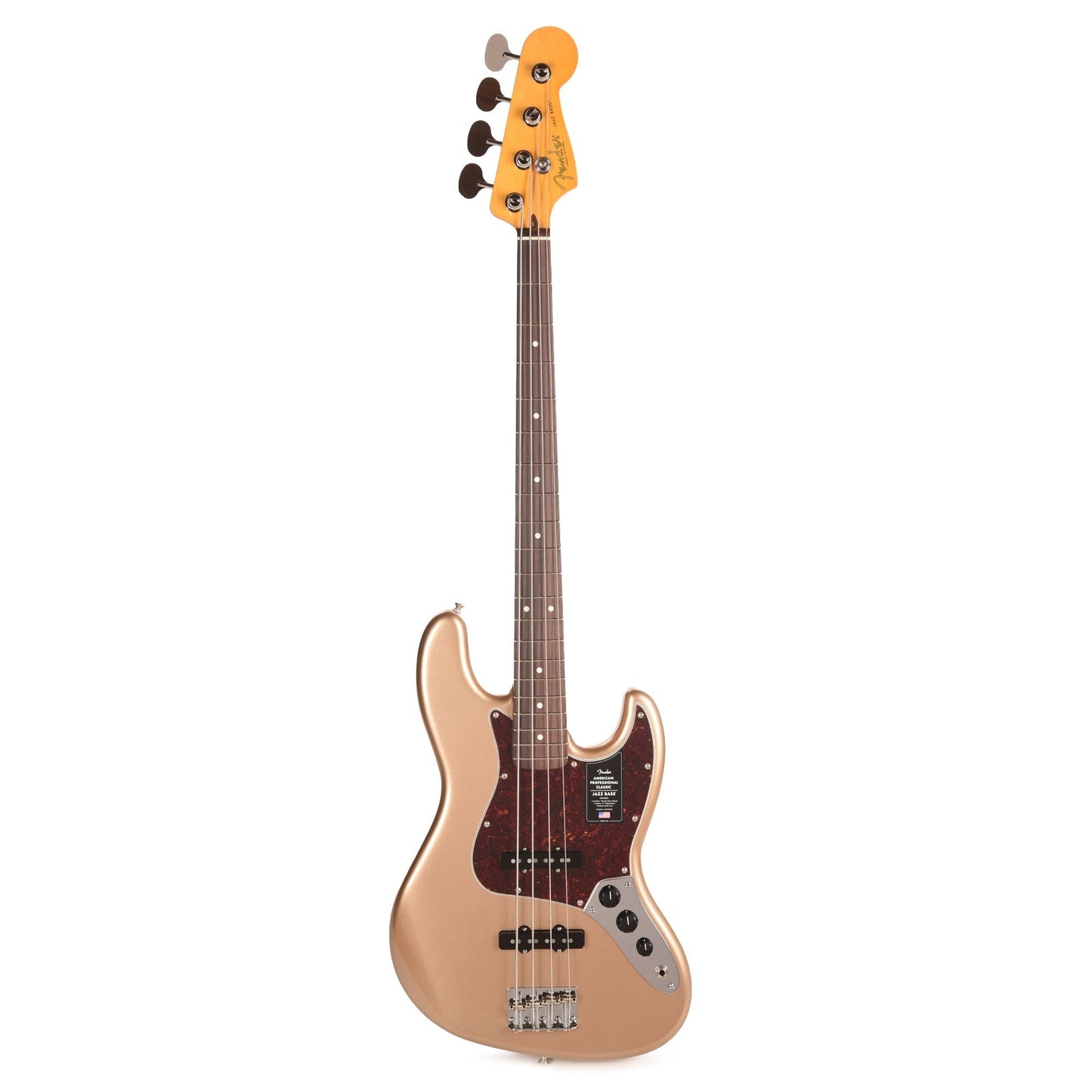 Fender American Professional Classic Jazz Bass Faded Firemist Gold