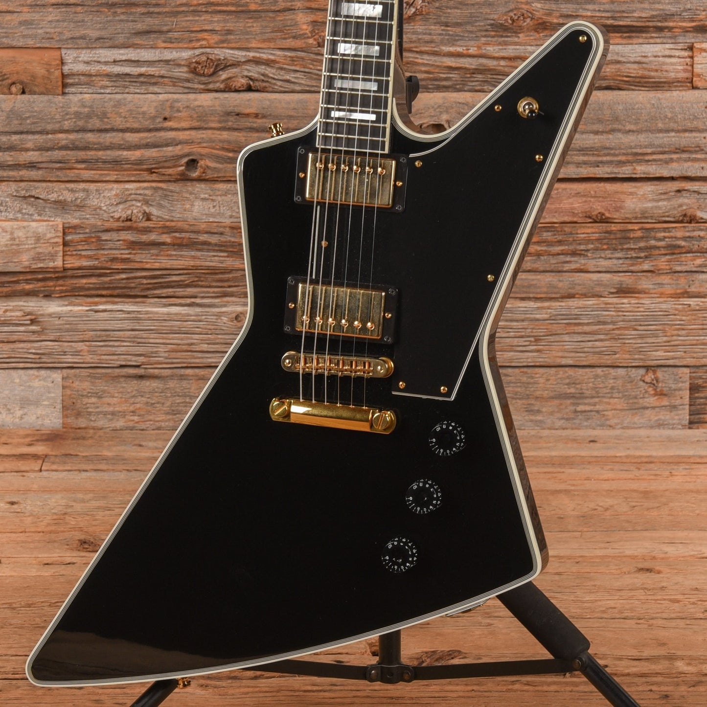 Gibson Custom Explorer Custom Ebony 2017