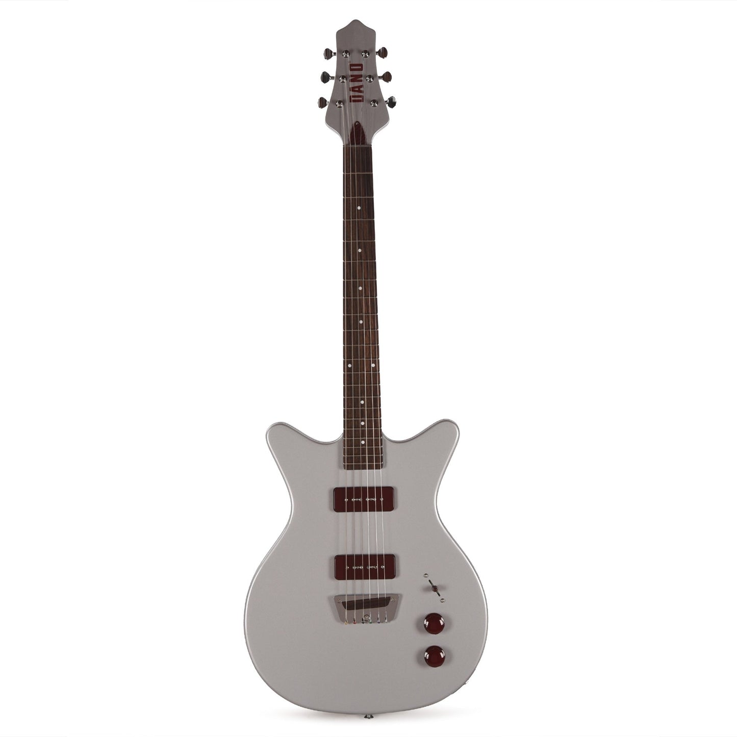Danelectro Dan O. Mano Electric Guitar Silver
