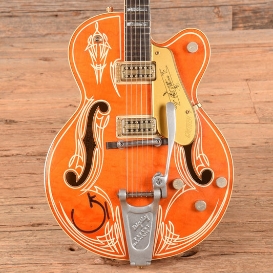 Gretsch Custom Shop Stephen Stern Masterbuilt 6120 Orange Pinstripe 2006 - Zac Brown