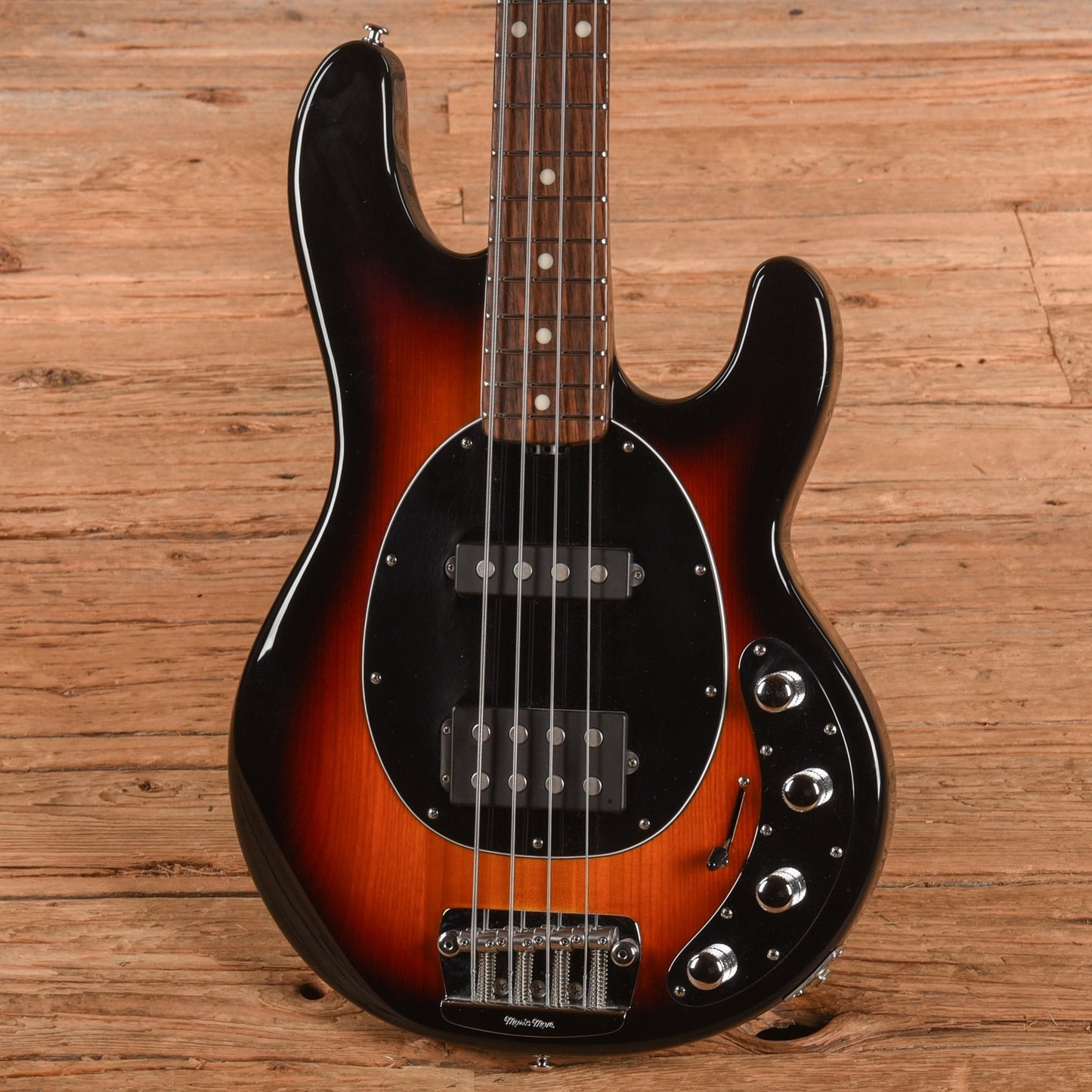Music Man StingRay 4 HS Neck-Through 3EQ Vintage Sunburst 2018