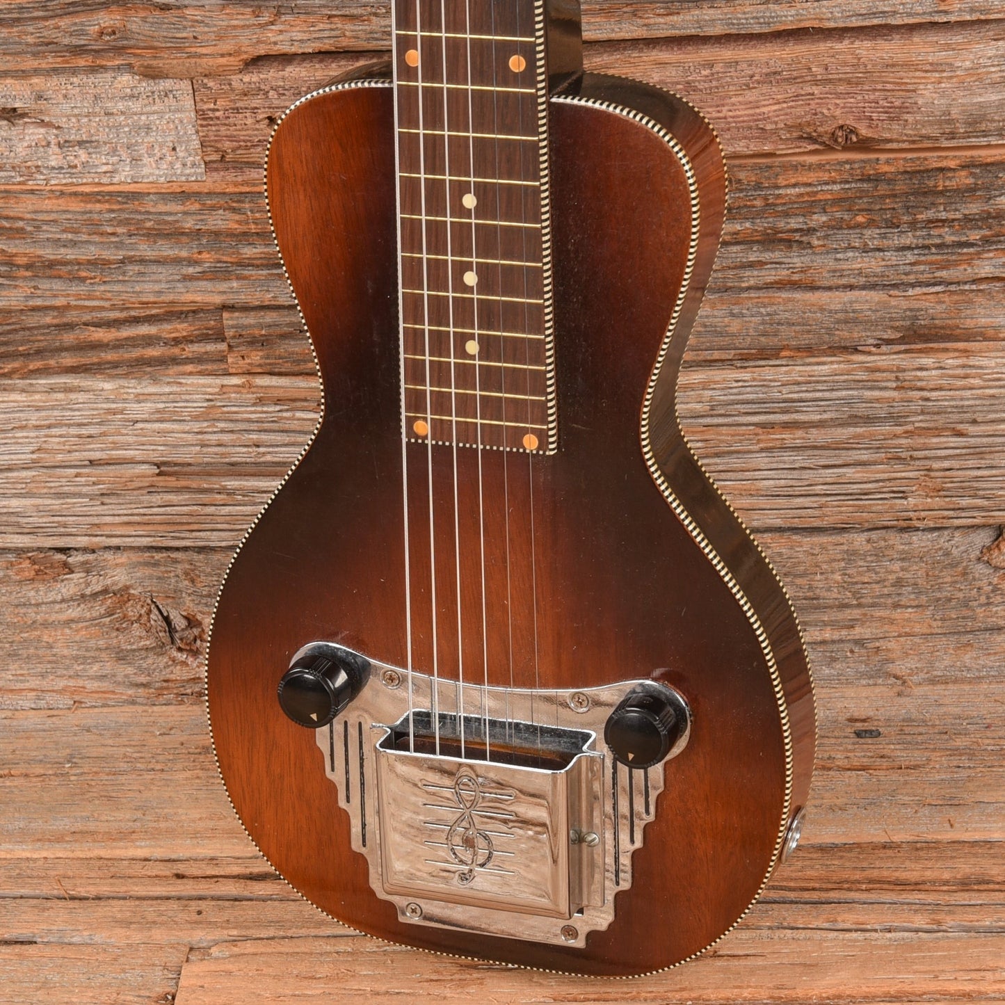 Oahu Tone Master Amp and Steel Guitar Natural 1960s