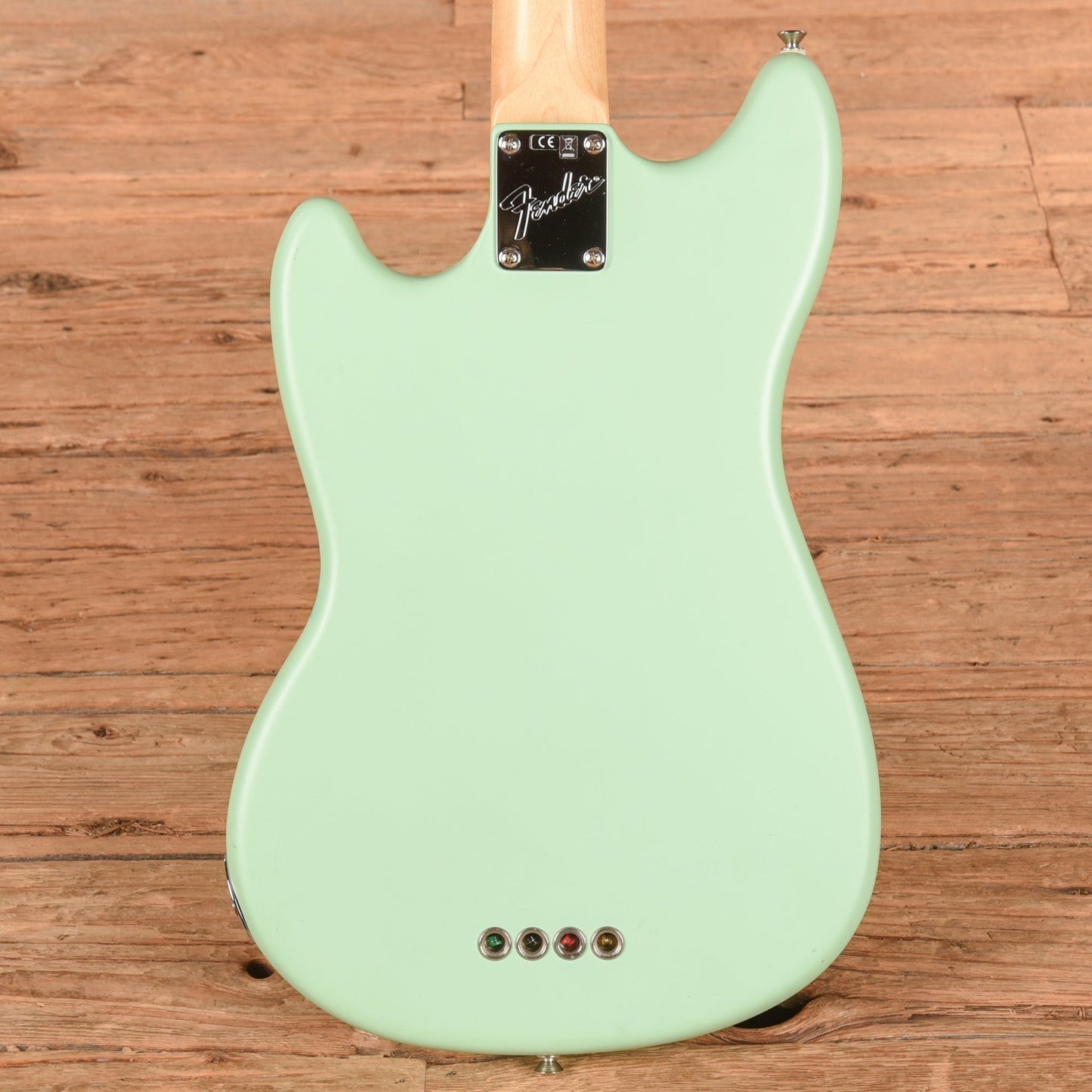 Fender American Performer Mustang Bass Satin Seafoam Green