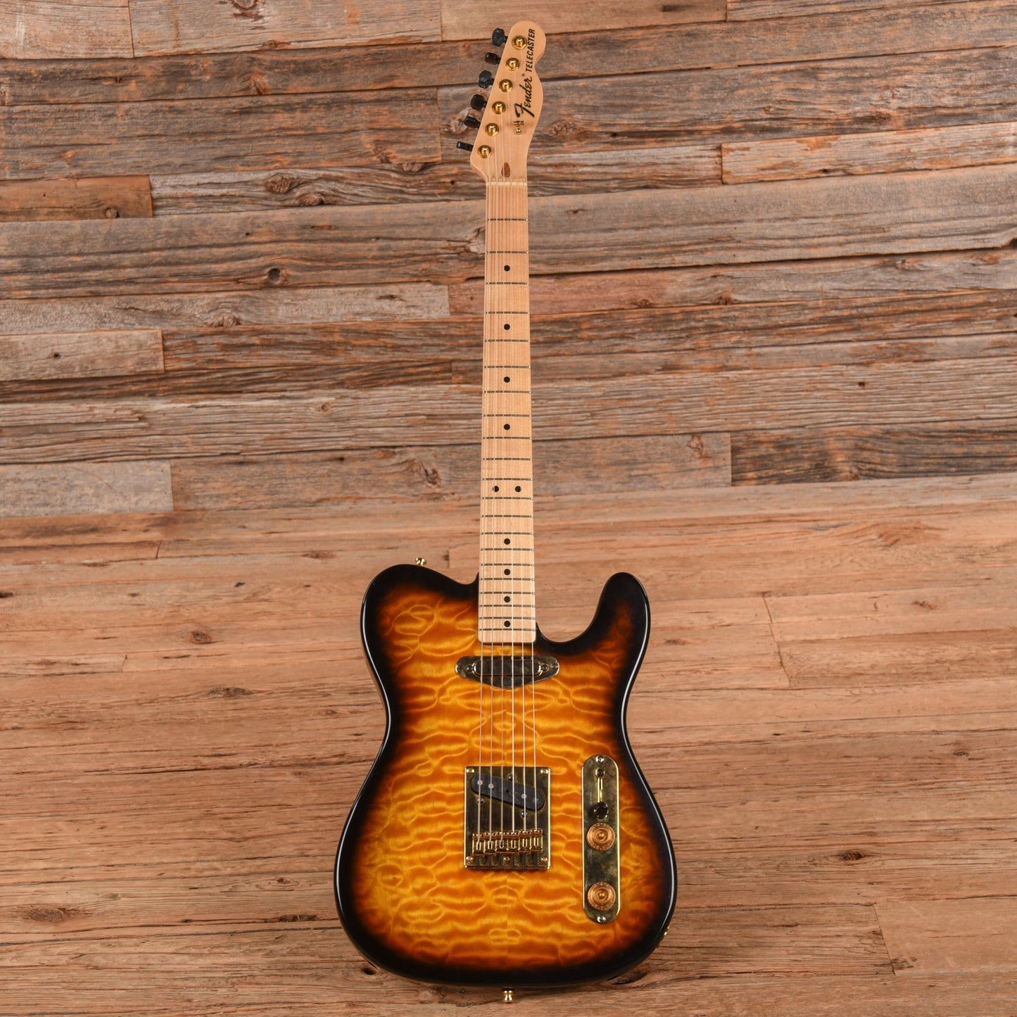 Fender Telecaster MIJ Neck with Unknown Body Sunburst