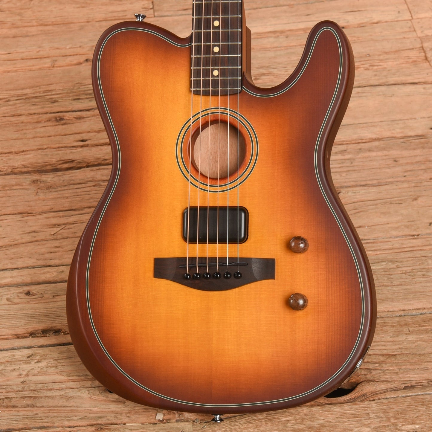Fender Acoustasonic Standard Telecaster Sunburst 2025