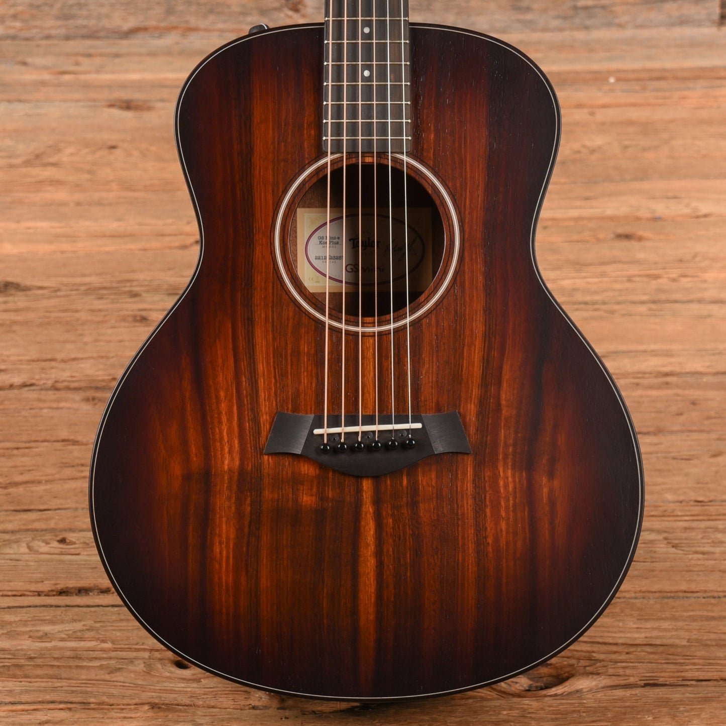 Taylor GS-Mini Koa Plus Shaded Edgeburst