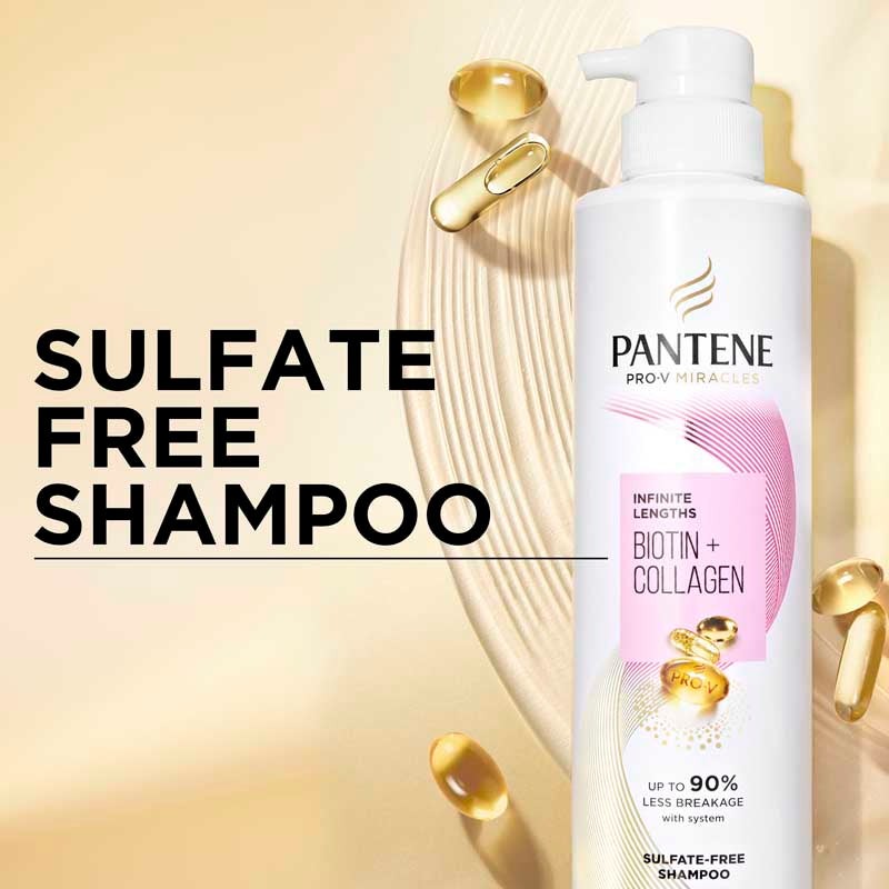 Infinite Lengths Biotin + Collagen Shampoo and Miracle Rescue Deep Repair Conditioner Dual Pack