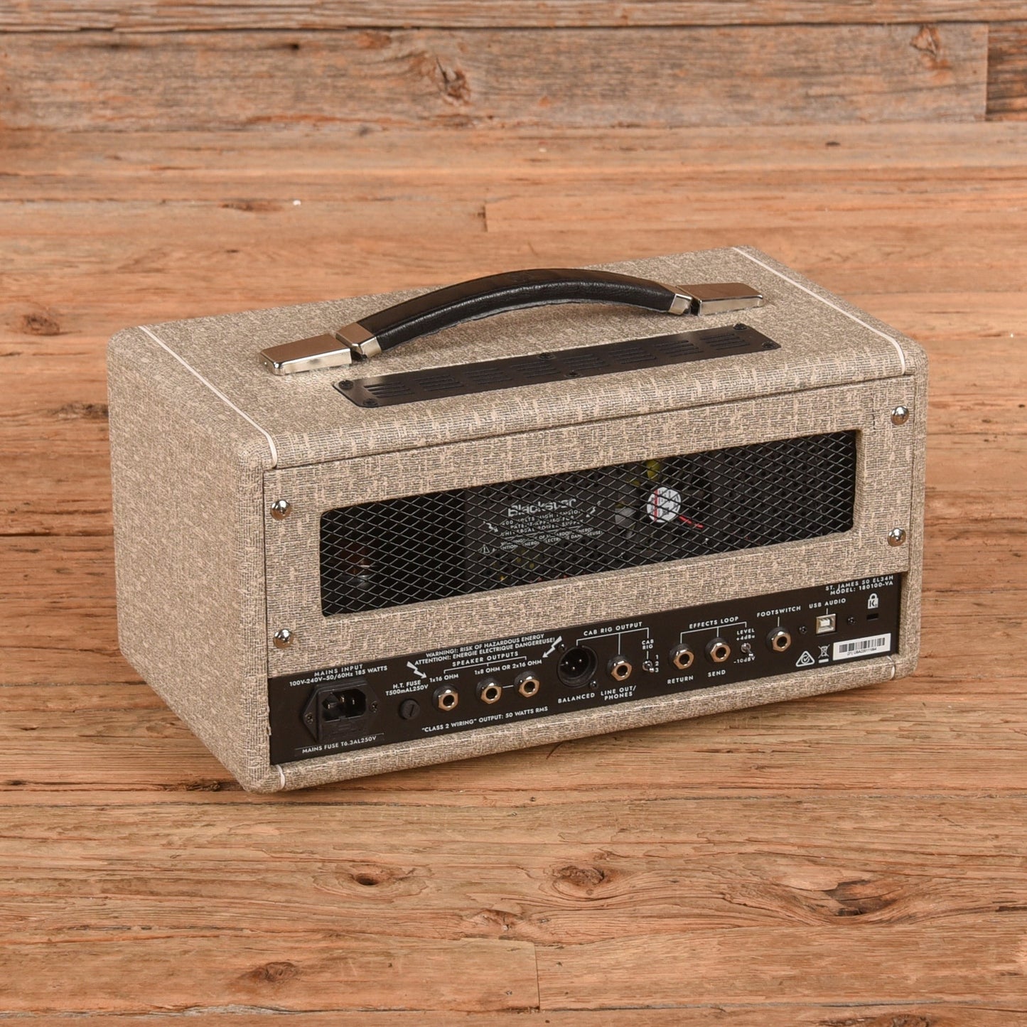 Blackstar St. James EL34 2-Channel 50-Watt Guitar Amp Head