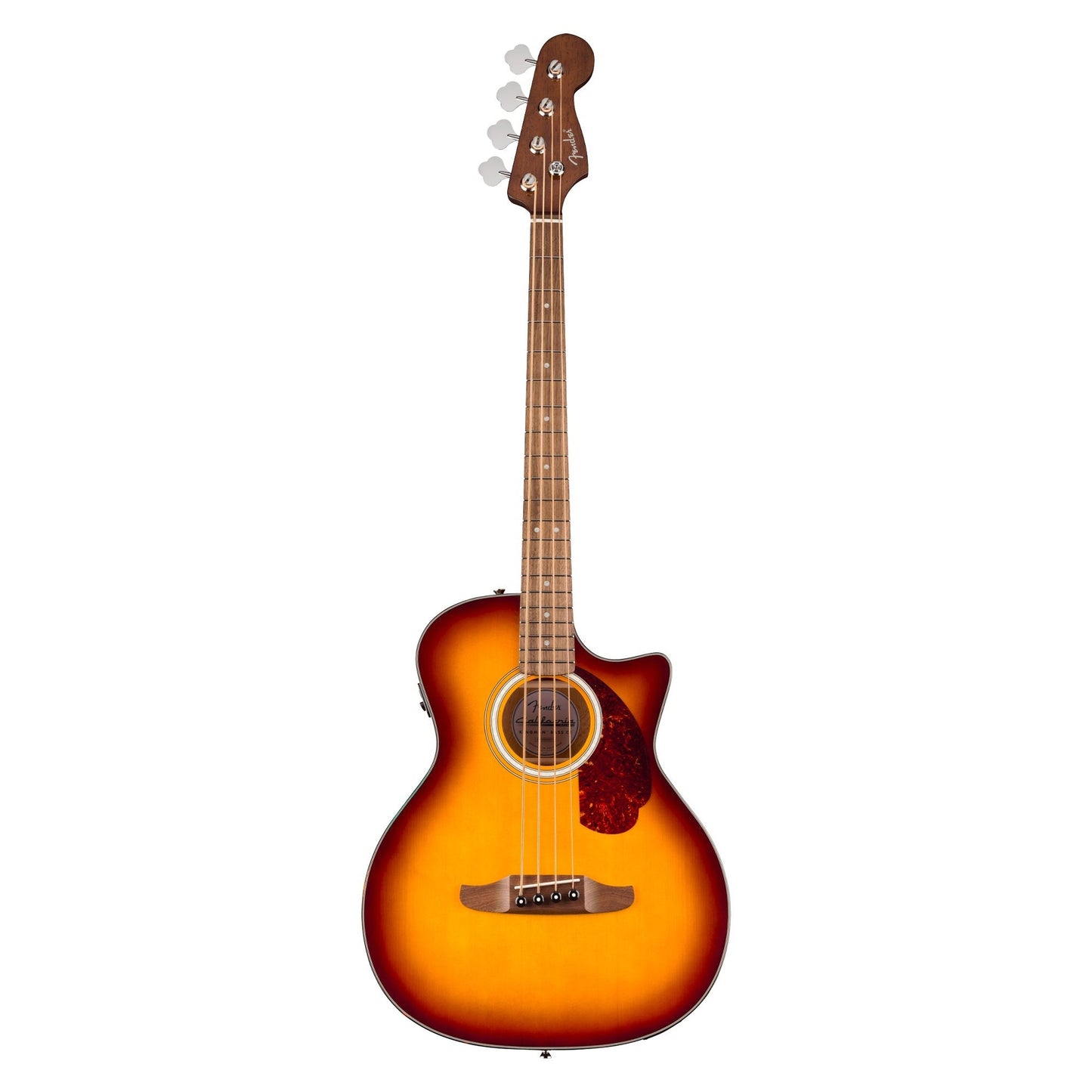 Fender California Deluxe Kingman Acoustic Bass CE Honey Sunburst