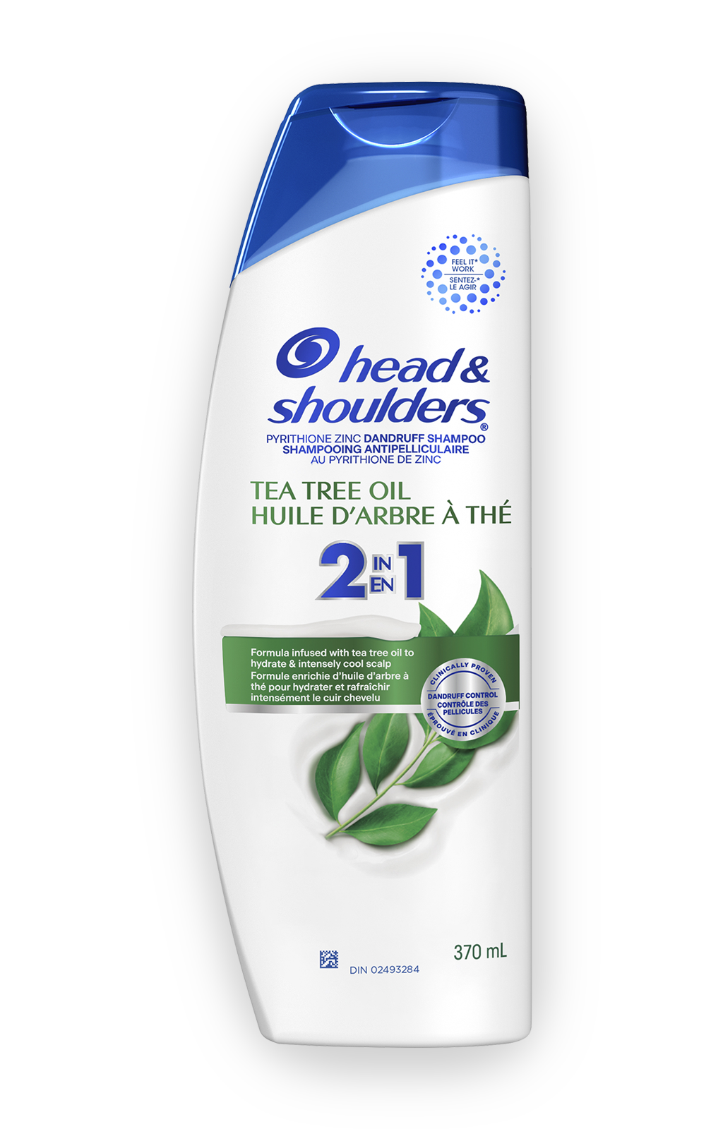 Head & Shoulders Tea Tree Oil 2-in-1 Shampoo + Conditioner, 370ML