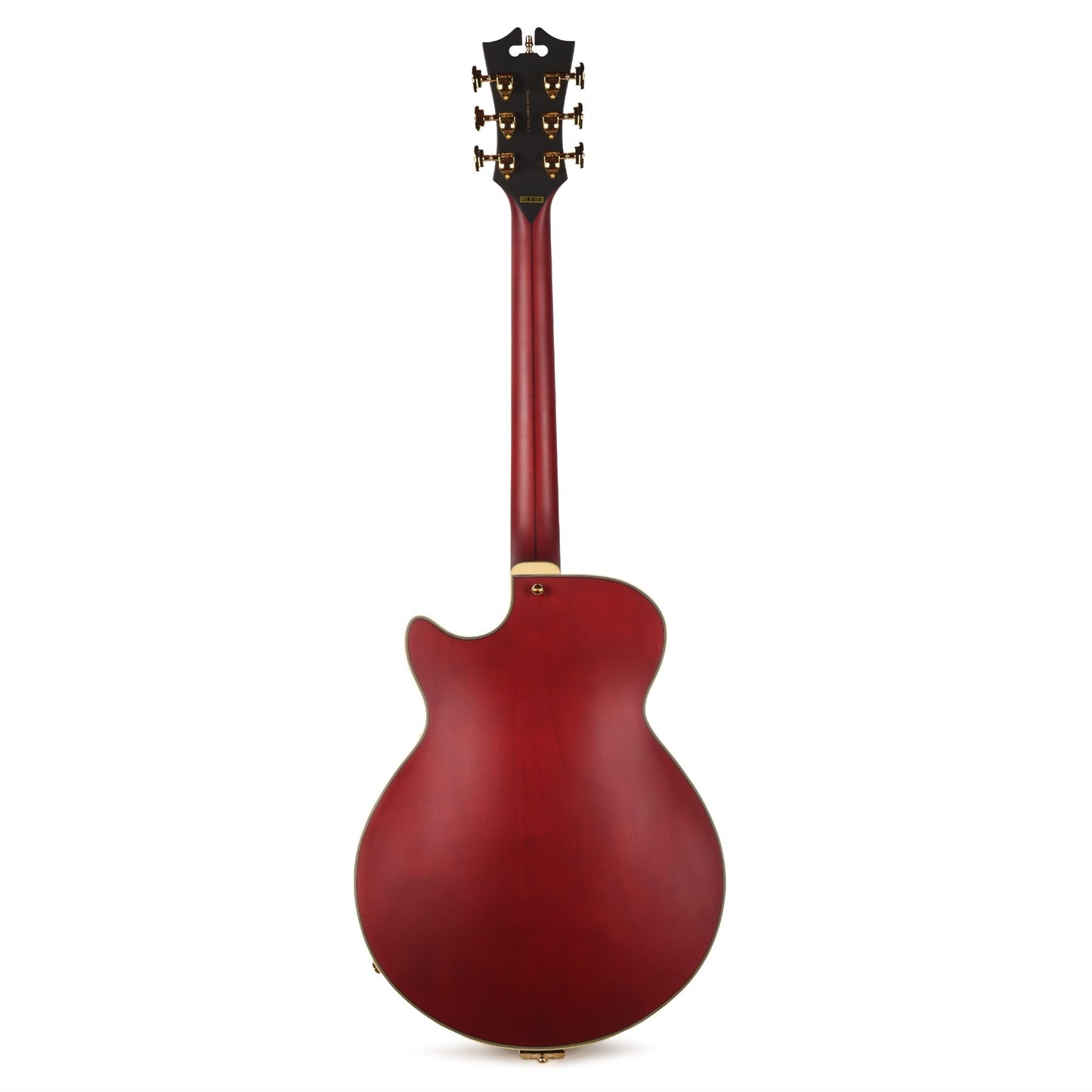D'Angelico Deluxe Bobby Weir 3 Semi-Hollow Satin Trans Wine
