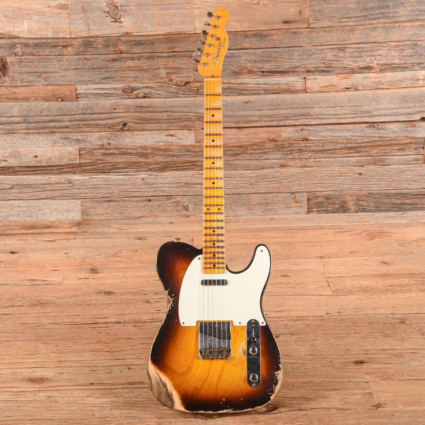Fender Custom Shop '52 Reissue Telecaster Heavy Relic Sunburst 2021