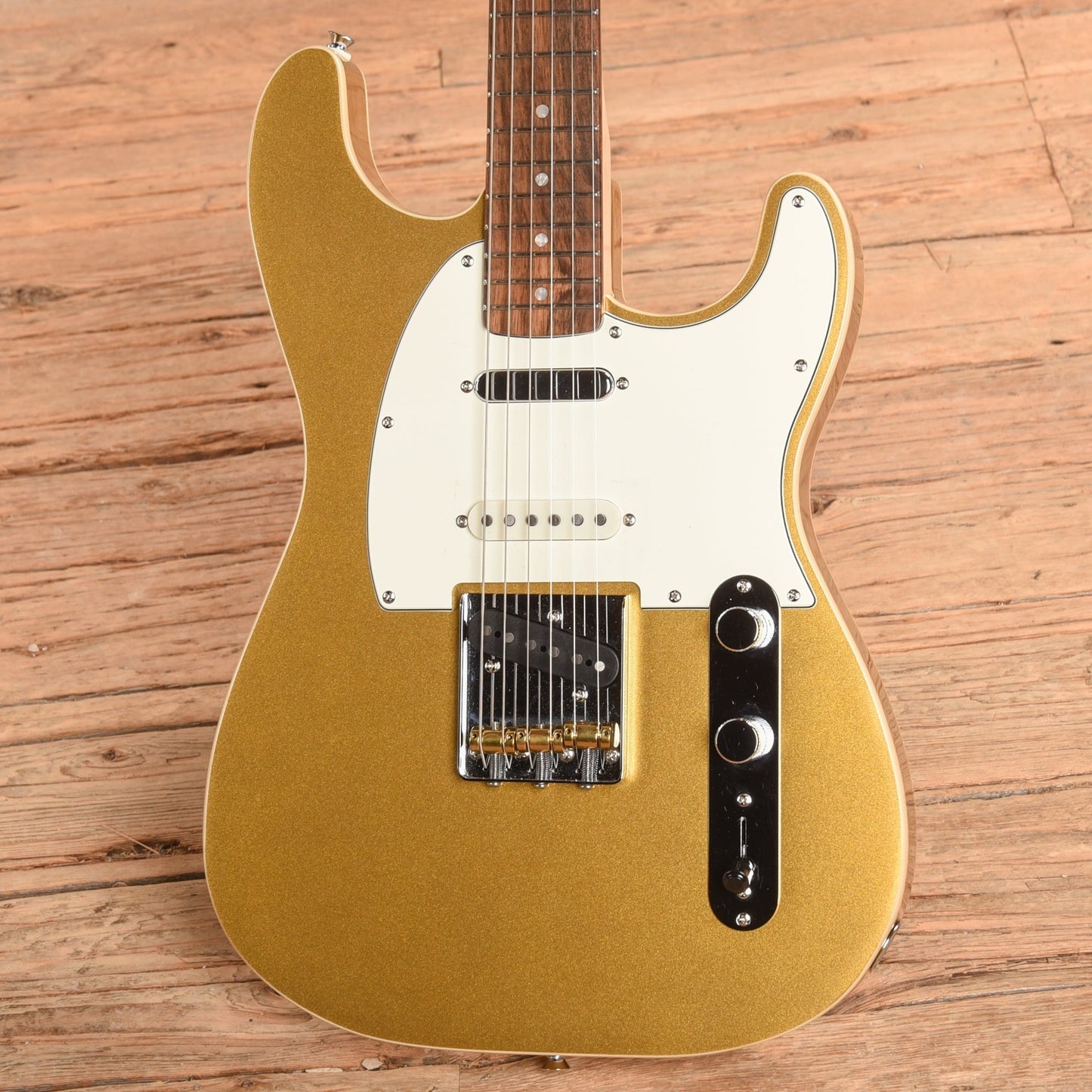Squier Paranormal Custom Nashville Stratocaster Aztec Gold 2023