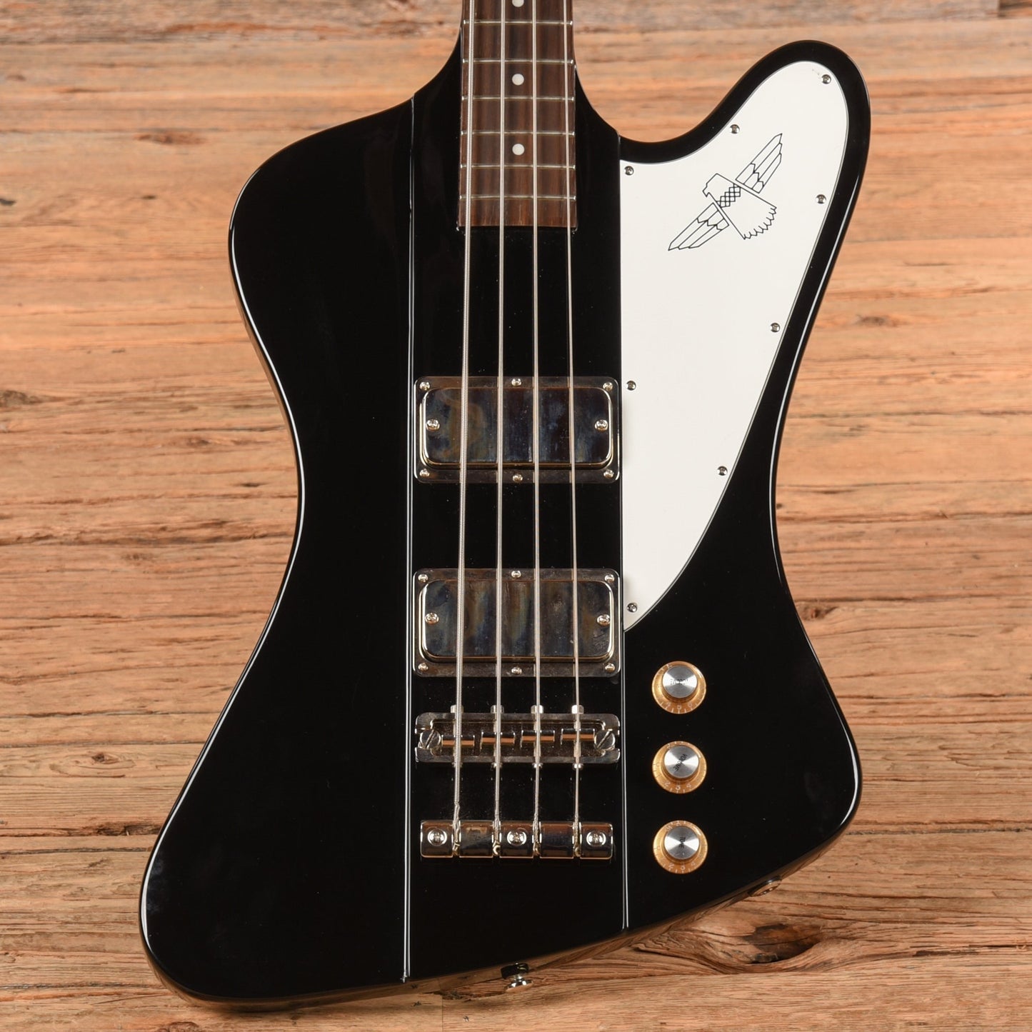 Epiphone Thunderbird Bass Black - Dave Amato of REO Speedwagon