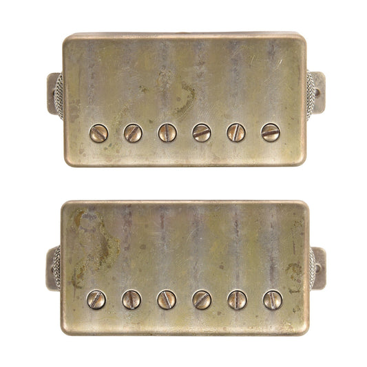 Mojotone '59 Clone Vintage P.A.F. Humbucker Set Aged Nickel
