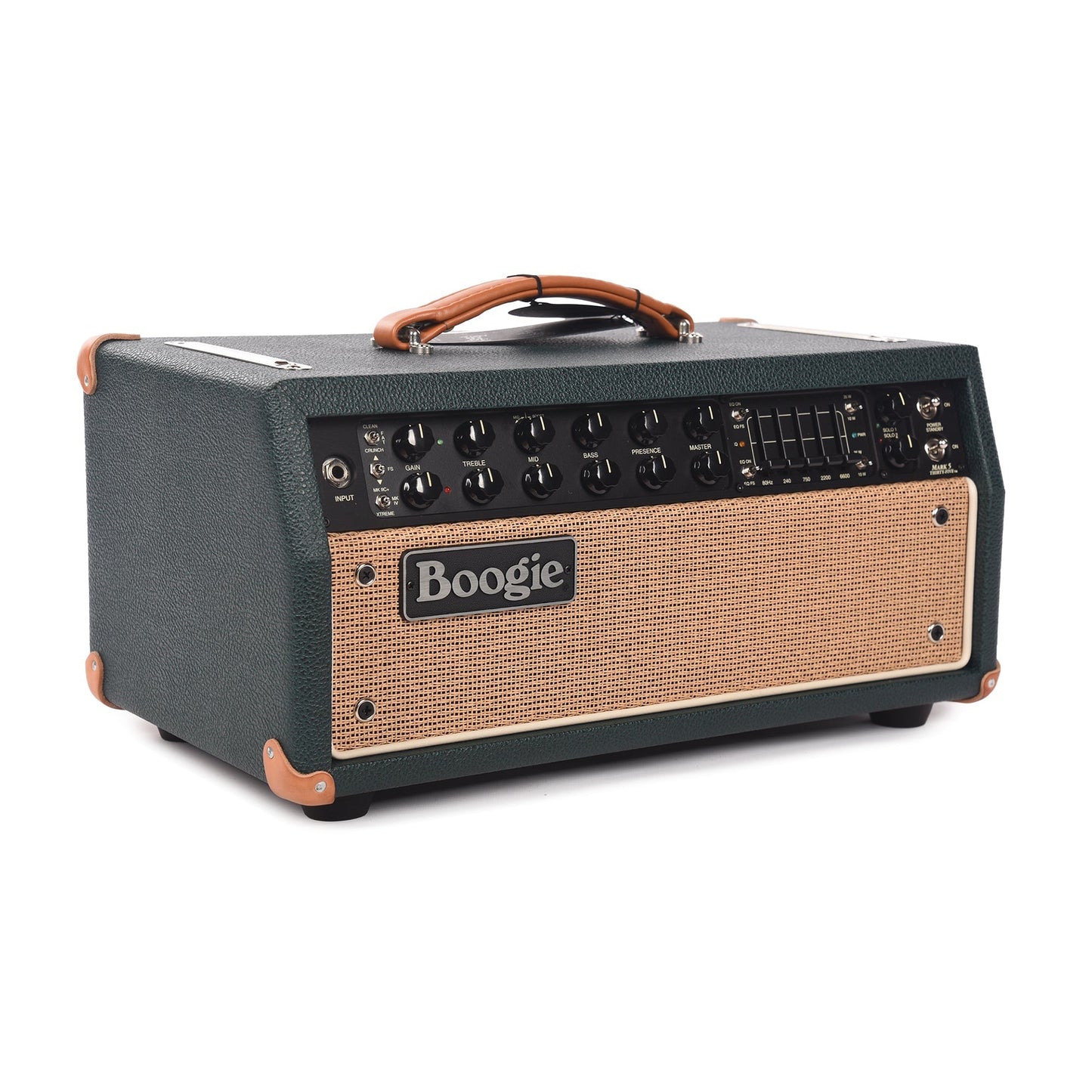 Mesa/Boogie Mark Five: 35 35W Head Emerald Green w/ Tan Jute Grill