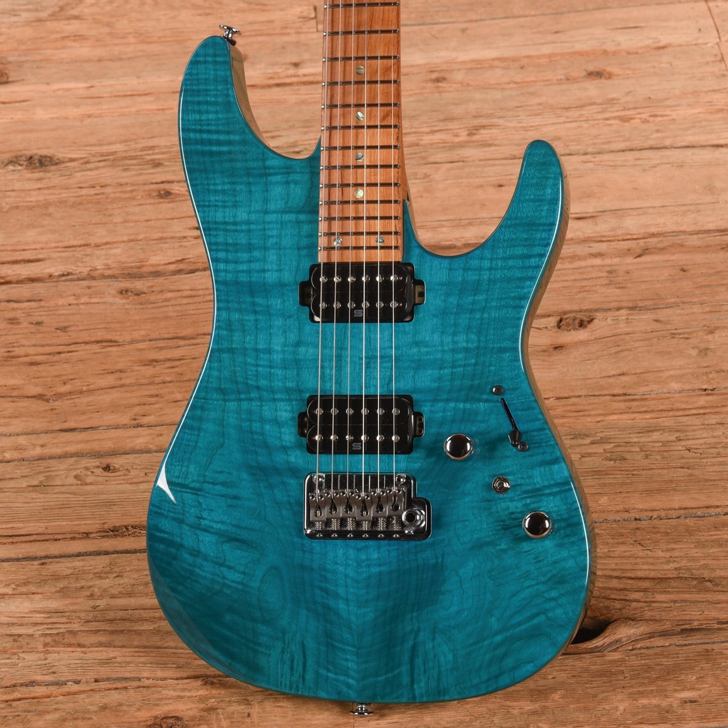 Ibanez MM1 Martin Miller Signature Transparent Aqua Blue 2023