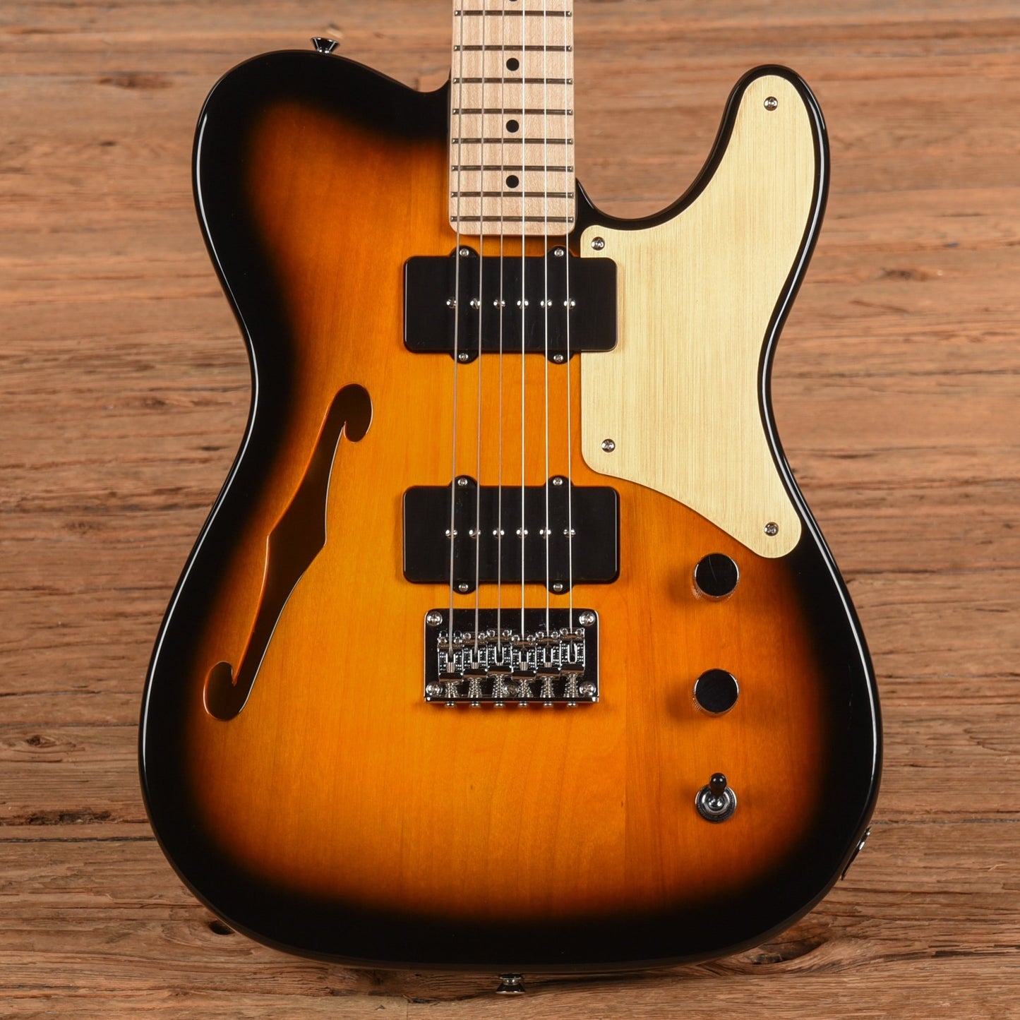 Squier Paranormal Cabronita Thinline Telecaster Sunburst 2021