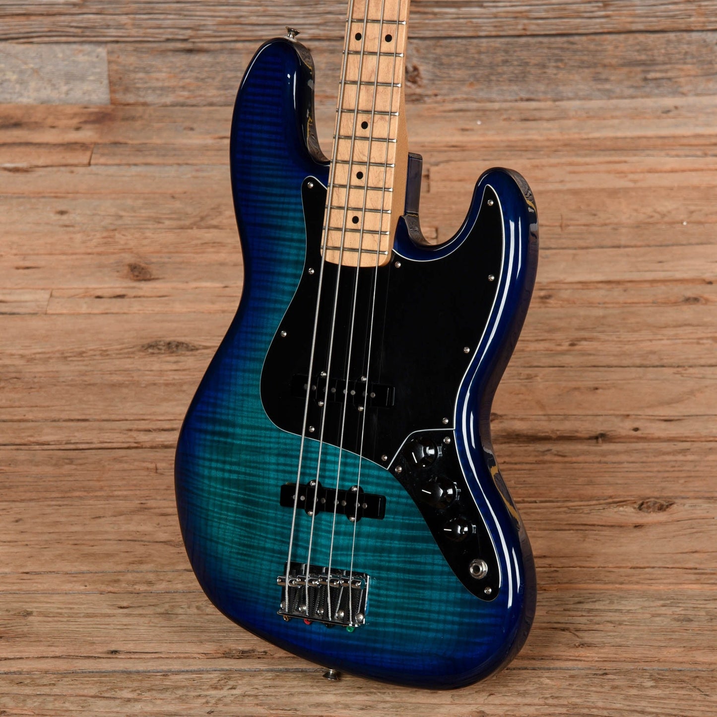 Fender Player Jazz Bass Plus Top Blue Burst 2021
