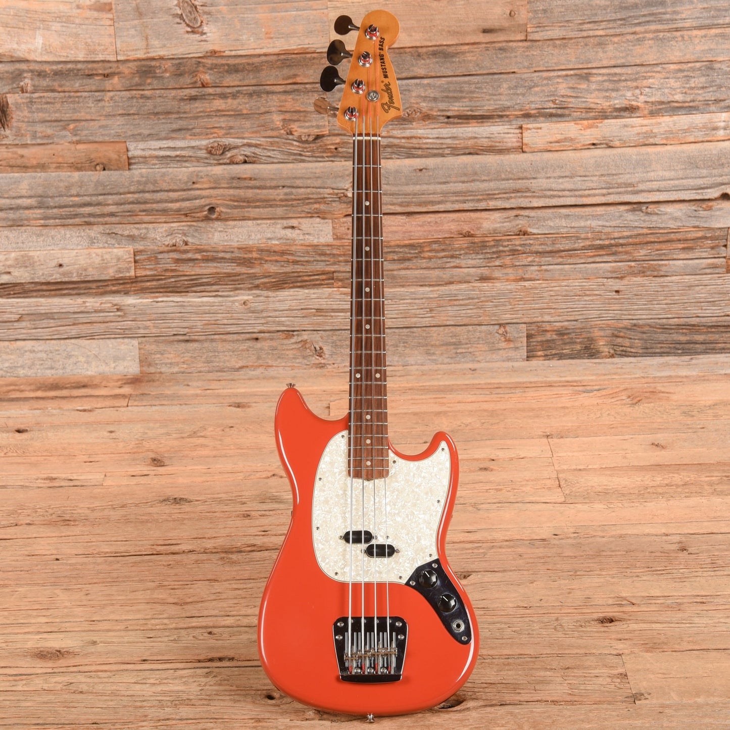 Fender Vintera '60s Mustang Bass Fiesta Red 2019
