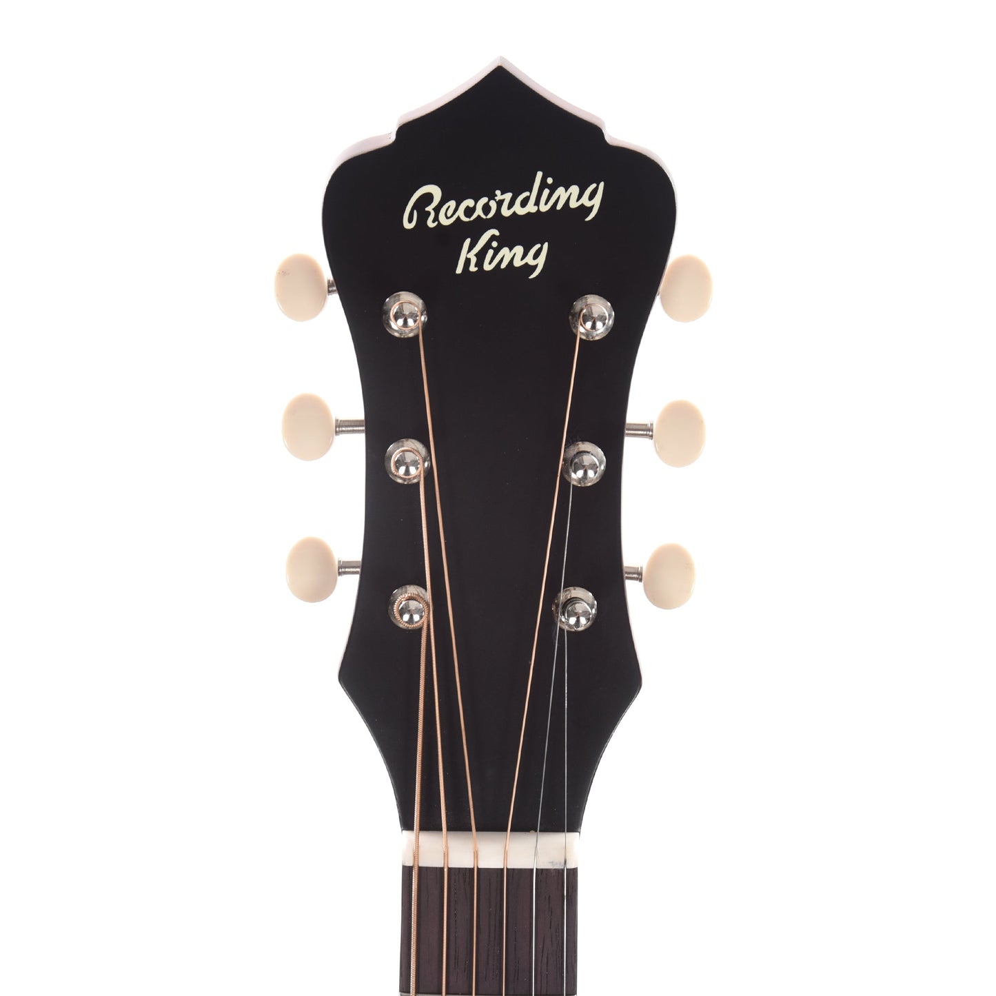 Recording King Series 11 Dreadnought All-Solid Satin Tobacco Sunburst w/Fishman Sonitone Pickup