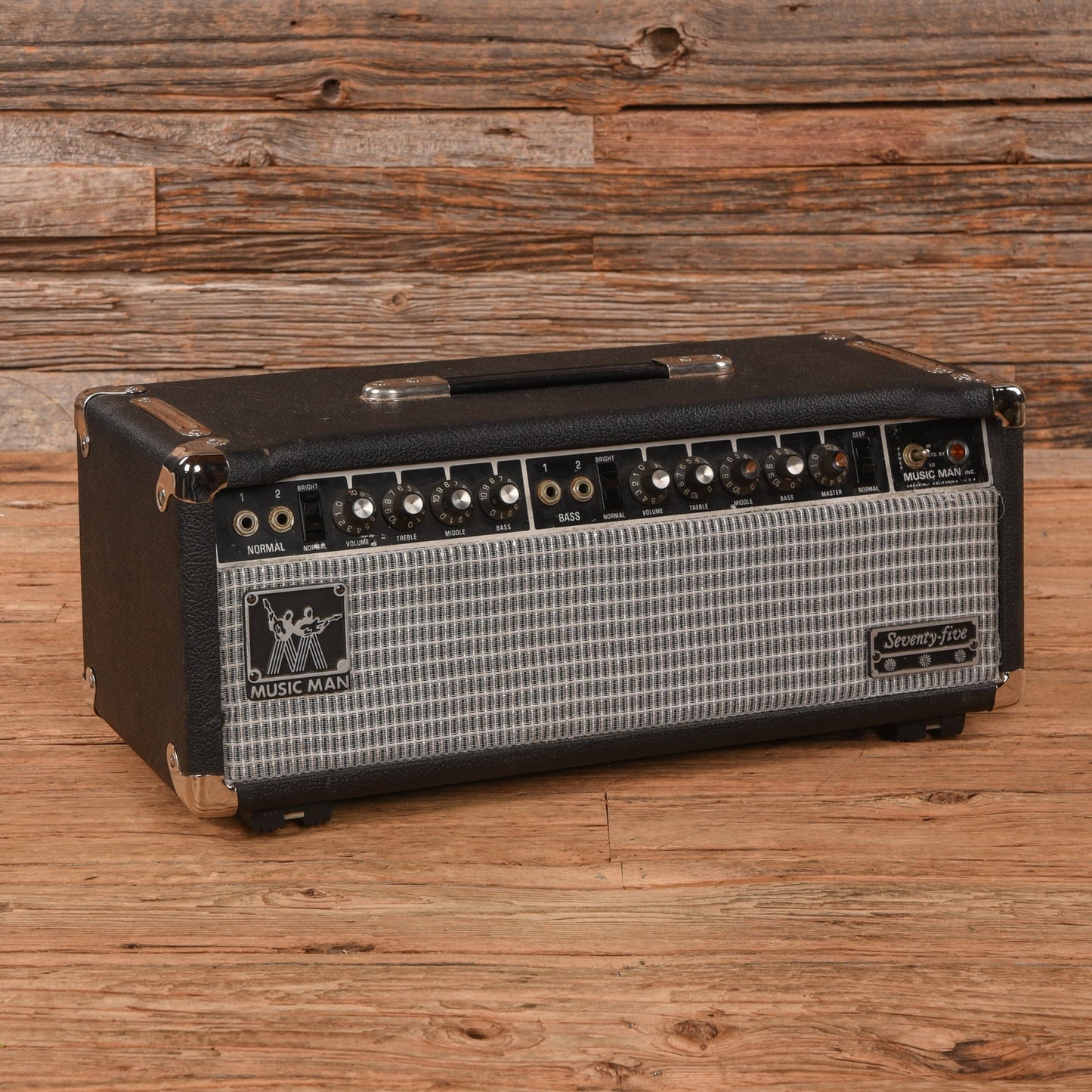 Music Man Seventy-Five 2-Channel 75-Watt Guitar Amp Head 1980s