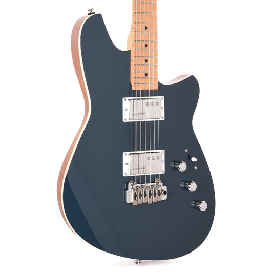 Reverend Descent Baritone Electric Guitar w/ Wilkinson High Tide Blue