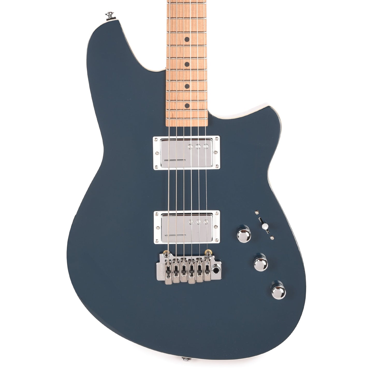 Reverend Descent Baritone Electric Guitar w/ Wilkinson High Tide Blue