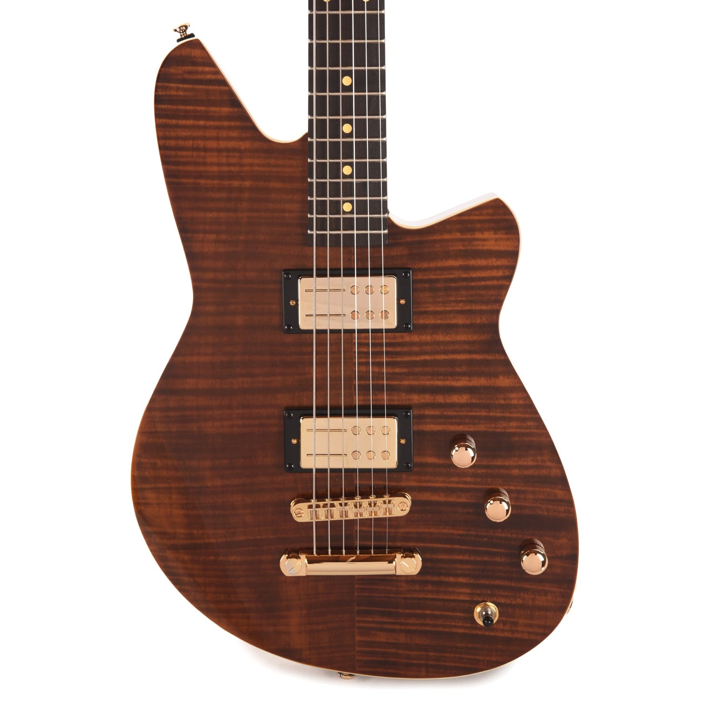 Reverend Descent RA 10th Anniversary Dark Violin Brown Electric Guitar