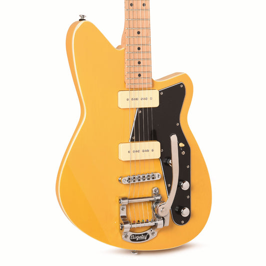 Reverend Jetstream 290 w/ Bigsby Electric Guitar Transparent Vintage Yellow