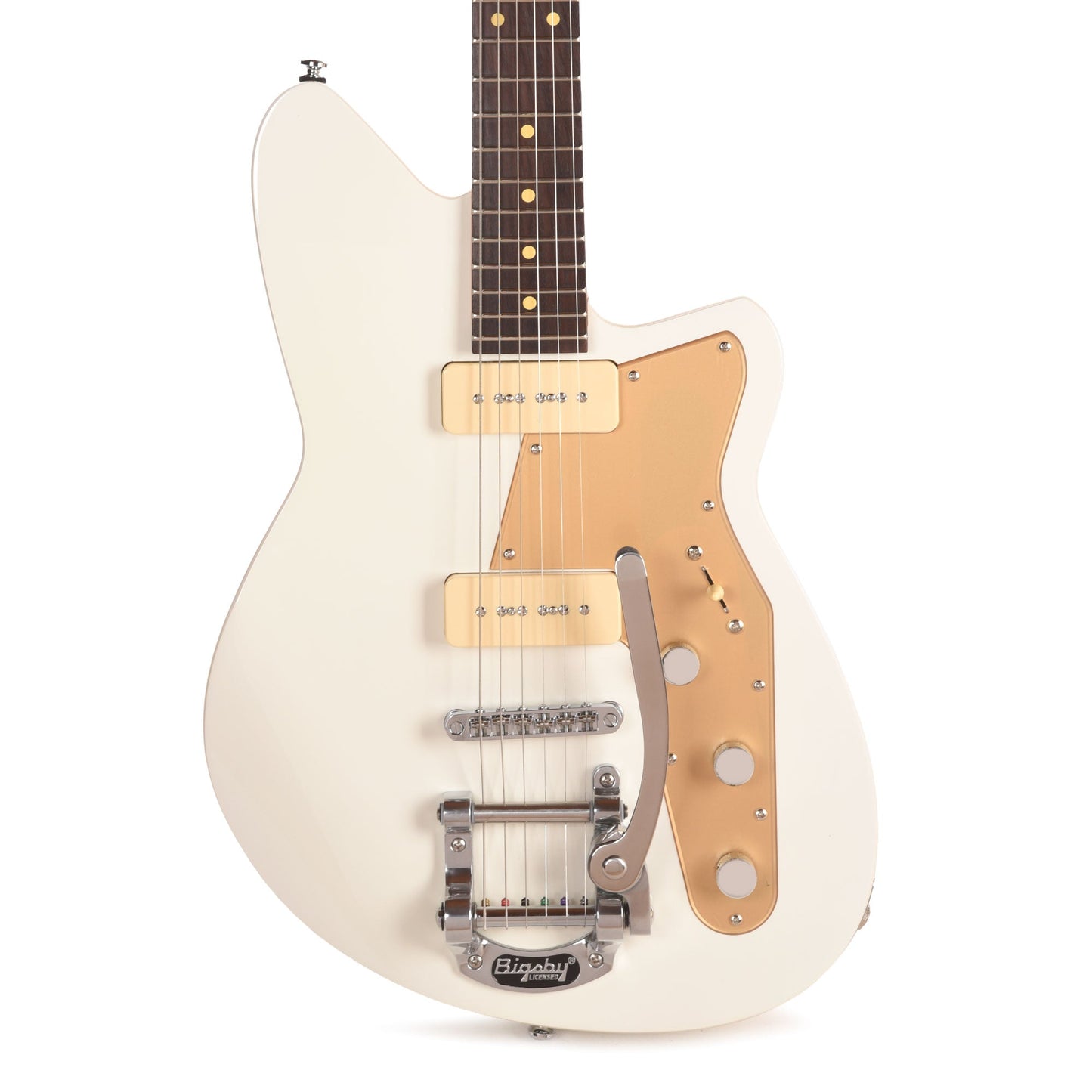 Reverend Jetstream 290 w/ Bigsby Electric Guitar Transparent White
