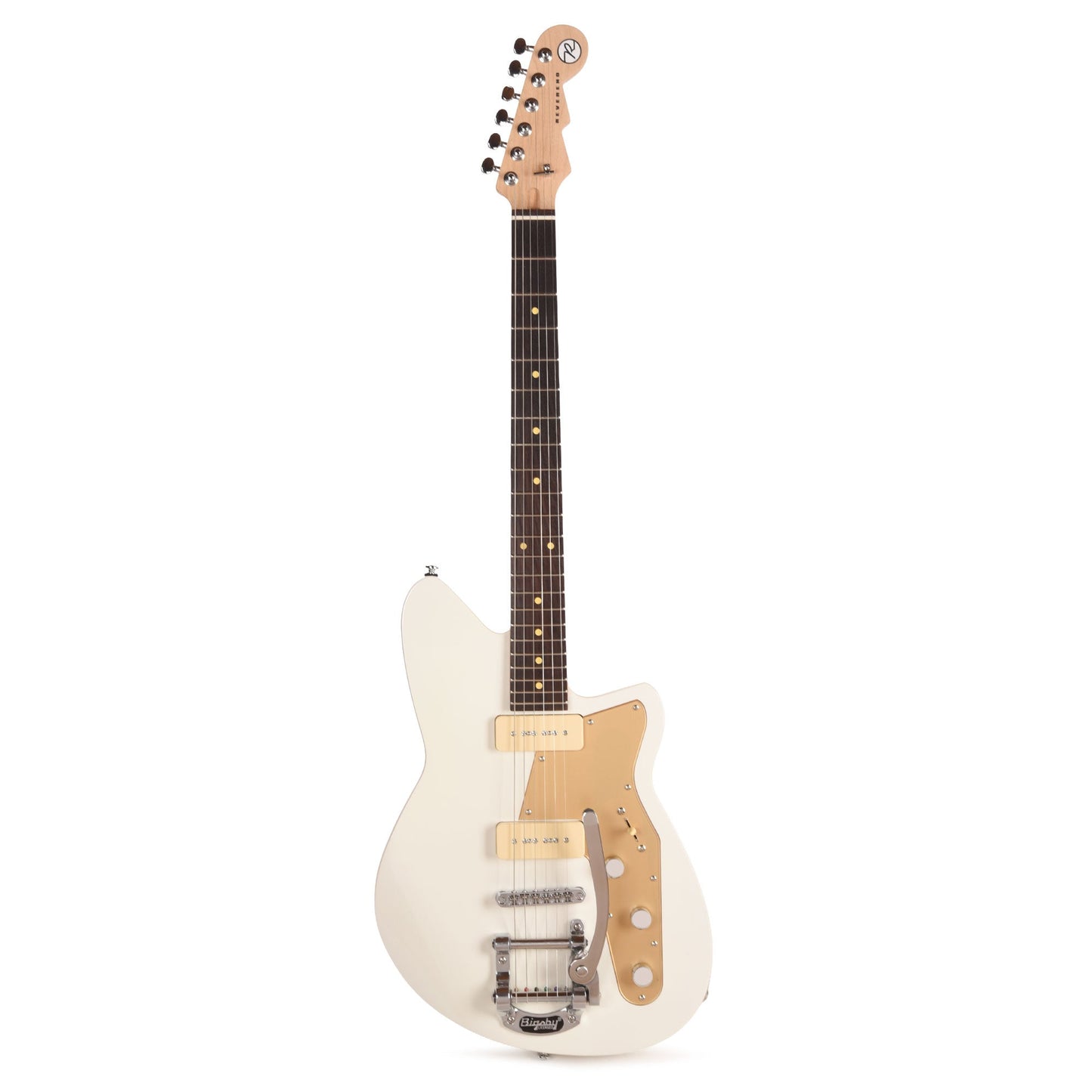 Reverend Jetstream 290 w/ Bigsby Electric Guitar Transparent White