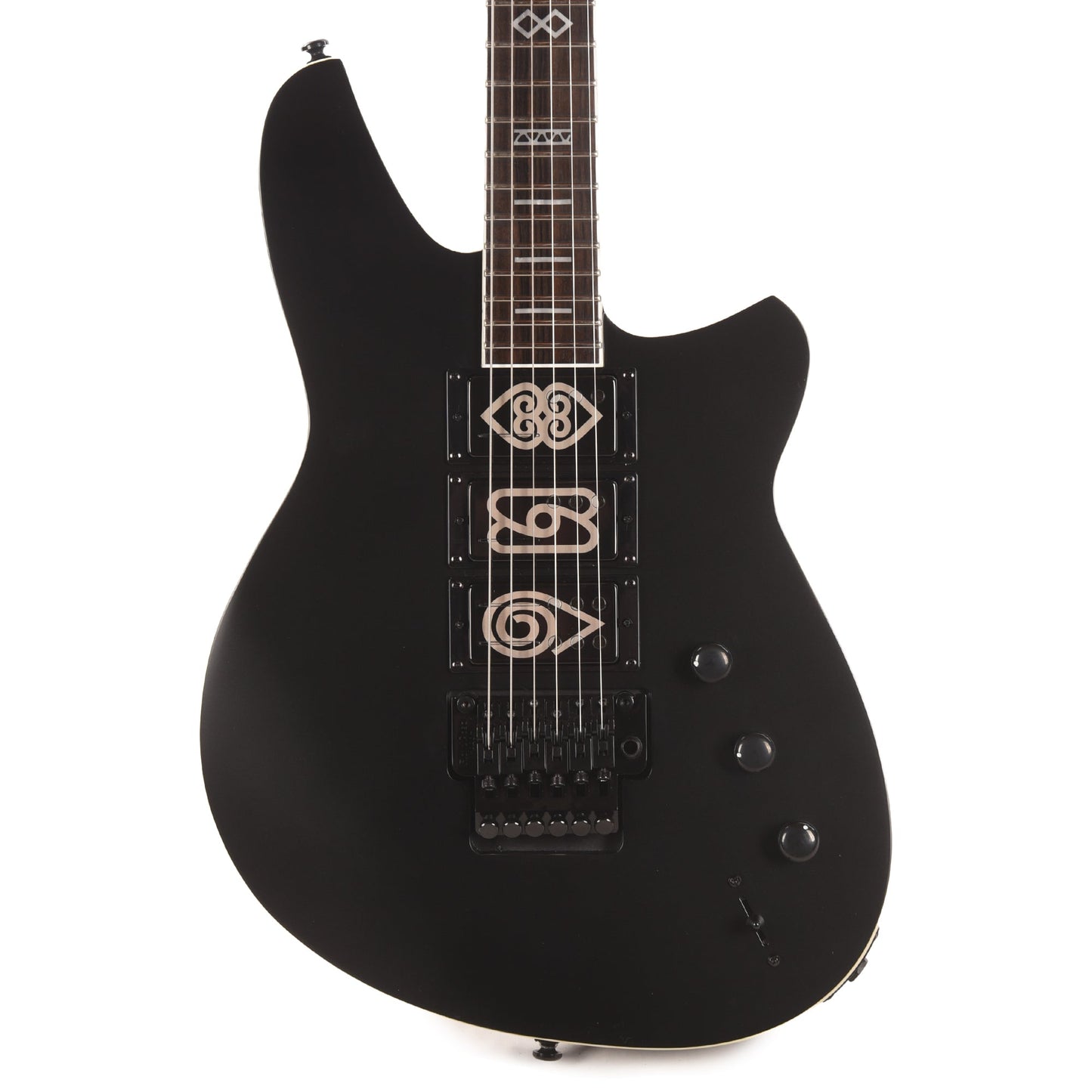 Reverend Vernon Reid Signature The Dark Midnight Black Electric Guitar
