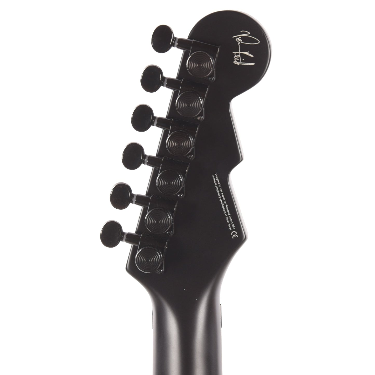 Reverend Vernon Reid Signature The Dark Midnight Black Electric Guitar