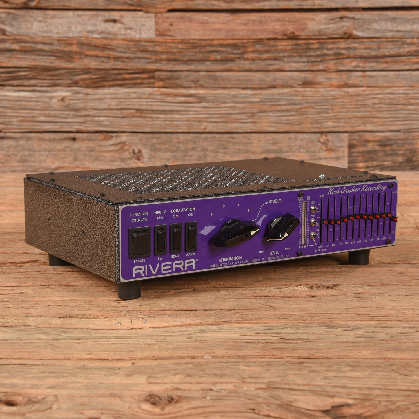 Rivera RockCrusher Recording Power Attenuator & Load Box 8/16 Ohm w/ EQ