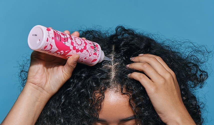 reset | pink charcoal scalp cleansing oil